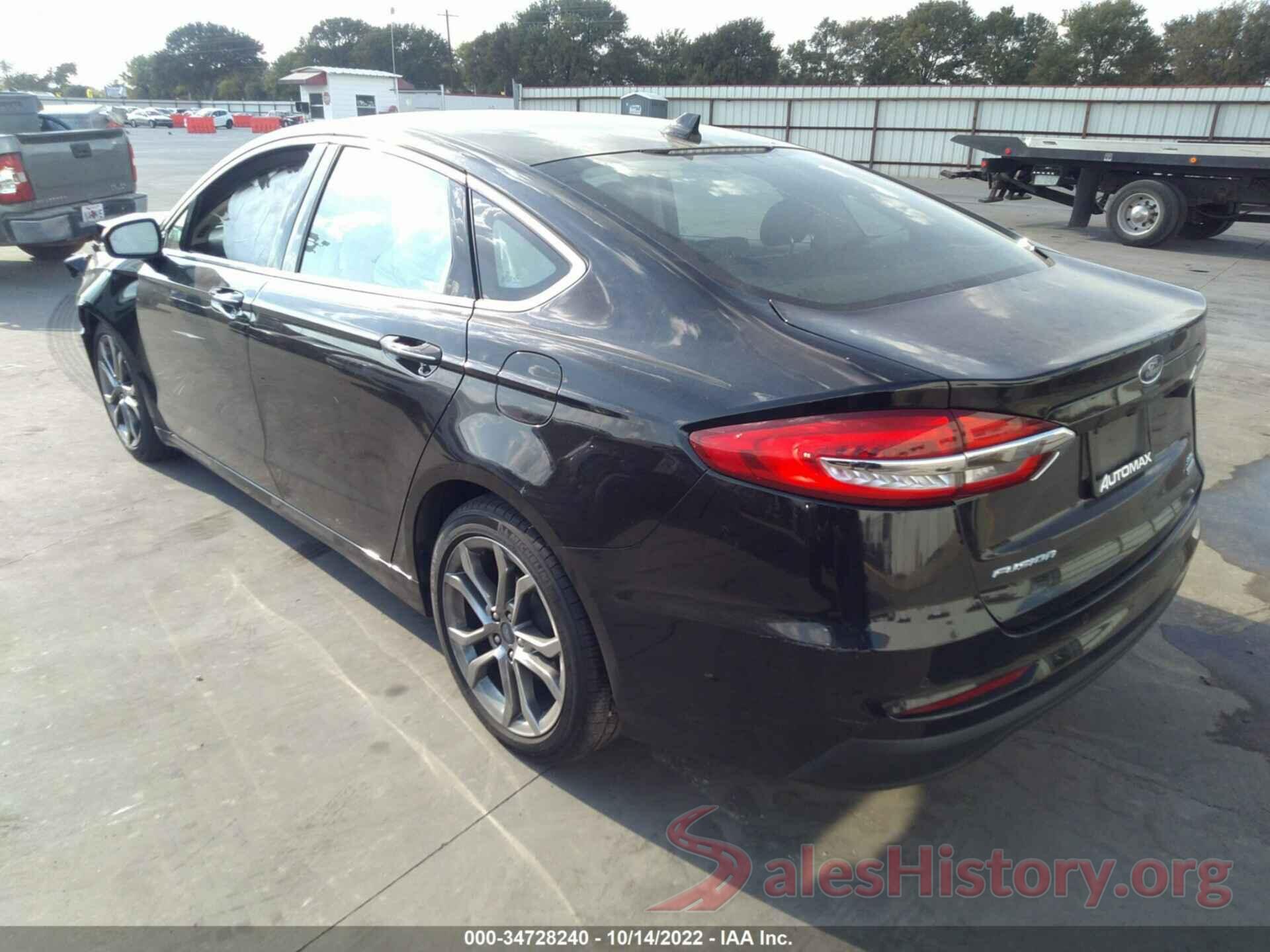 3FA6P0CD5KR254137 2019 FORD FUSION