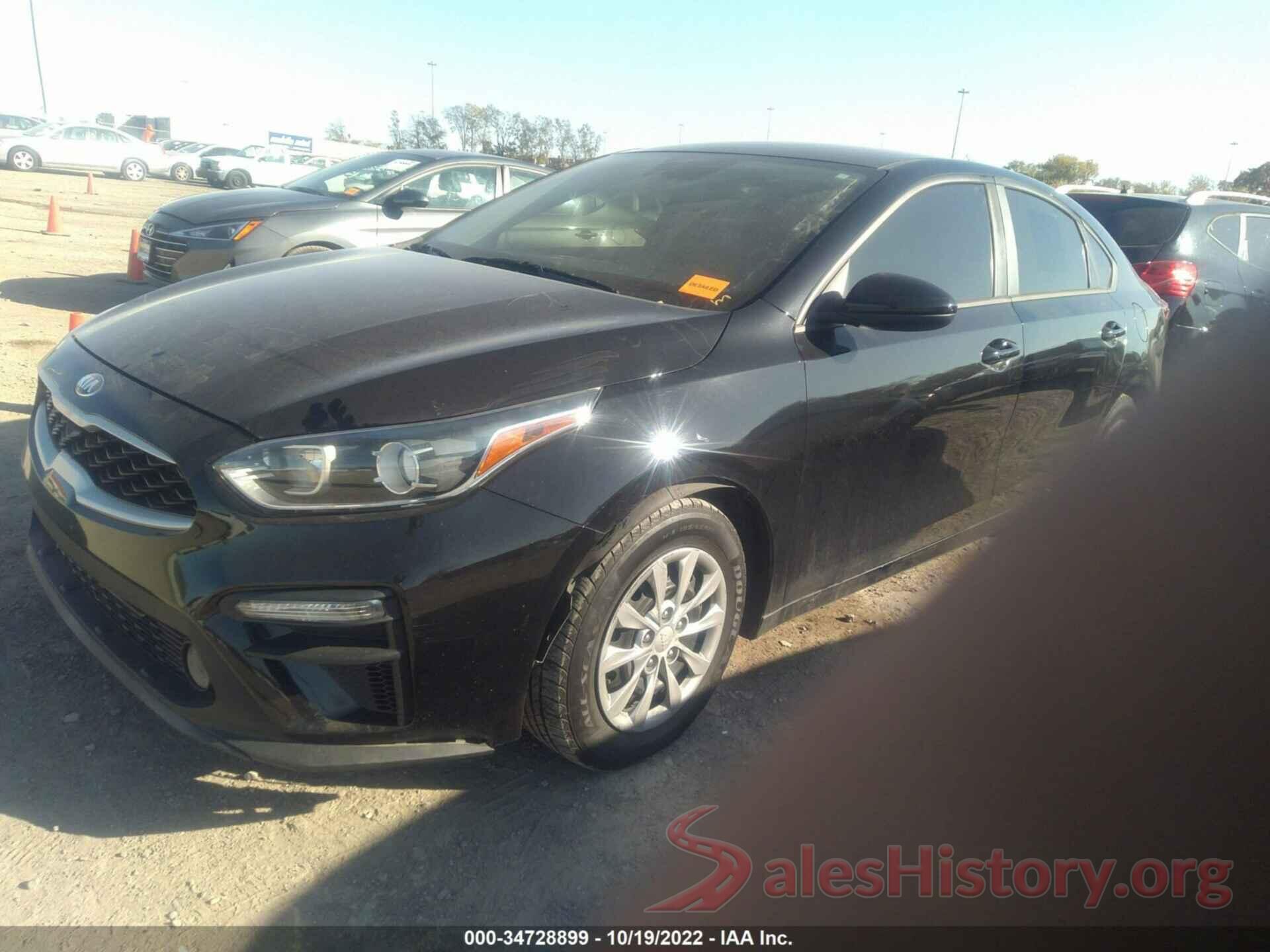 3KPF24AD6KE070478 2019 KIA FORTE