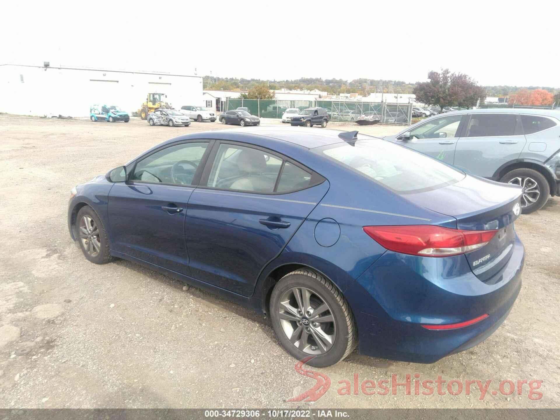 5NPD84LF7HH159565 2017 HYUNDAI ELANTRA