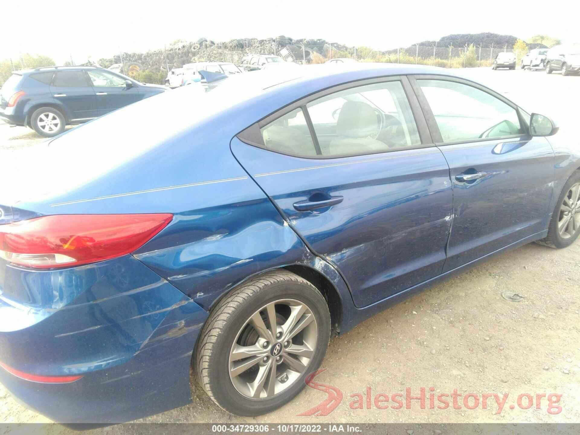 5NPD84LF7HH159565 2017 HYUNDAI ELANTRA