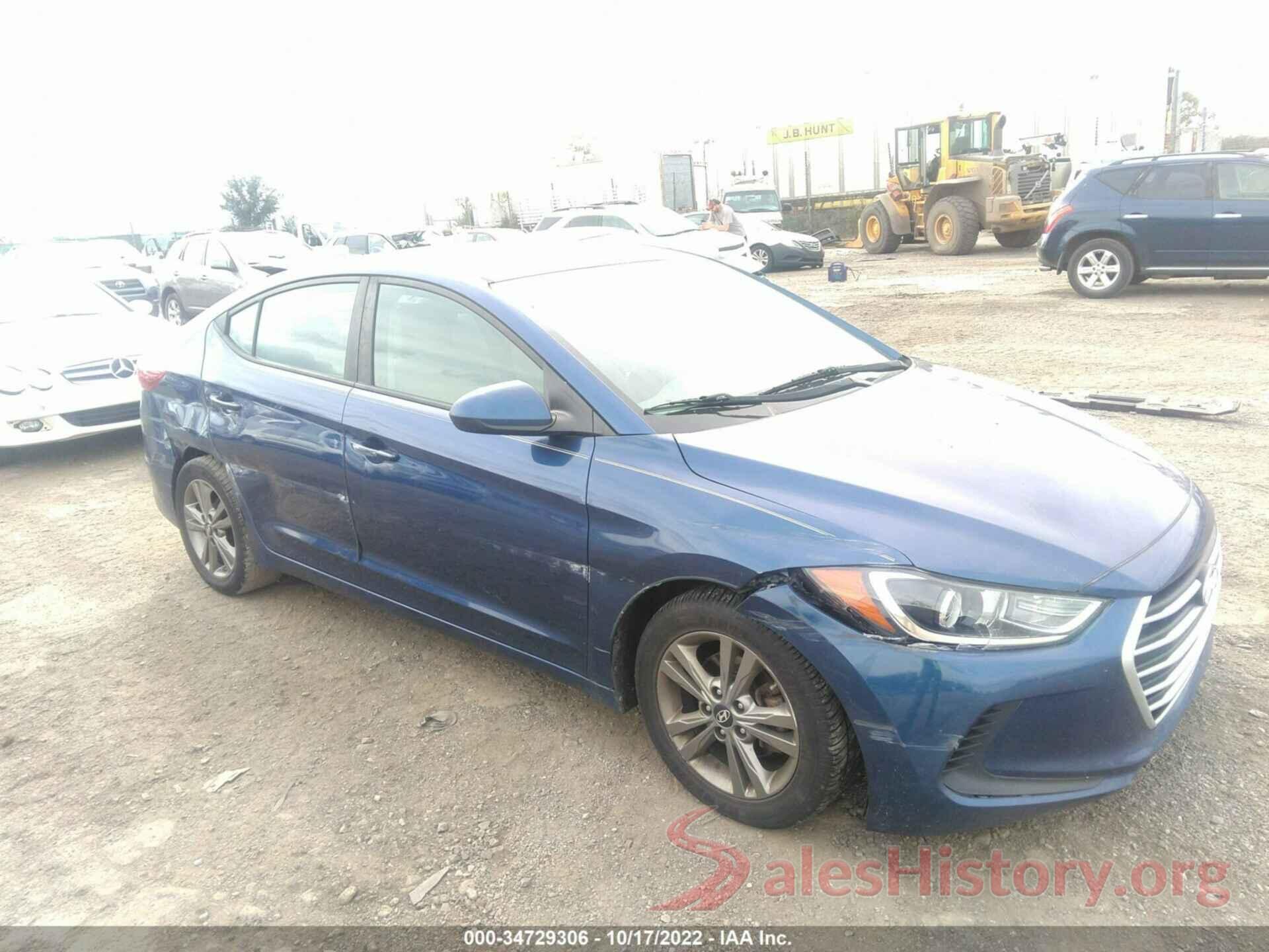 5NPD84LF7HH159565 2017 HYUNDAI ELANTRA