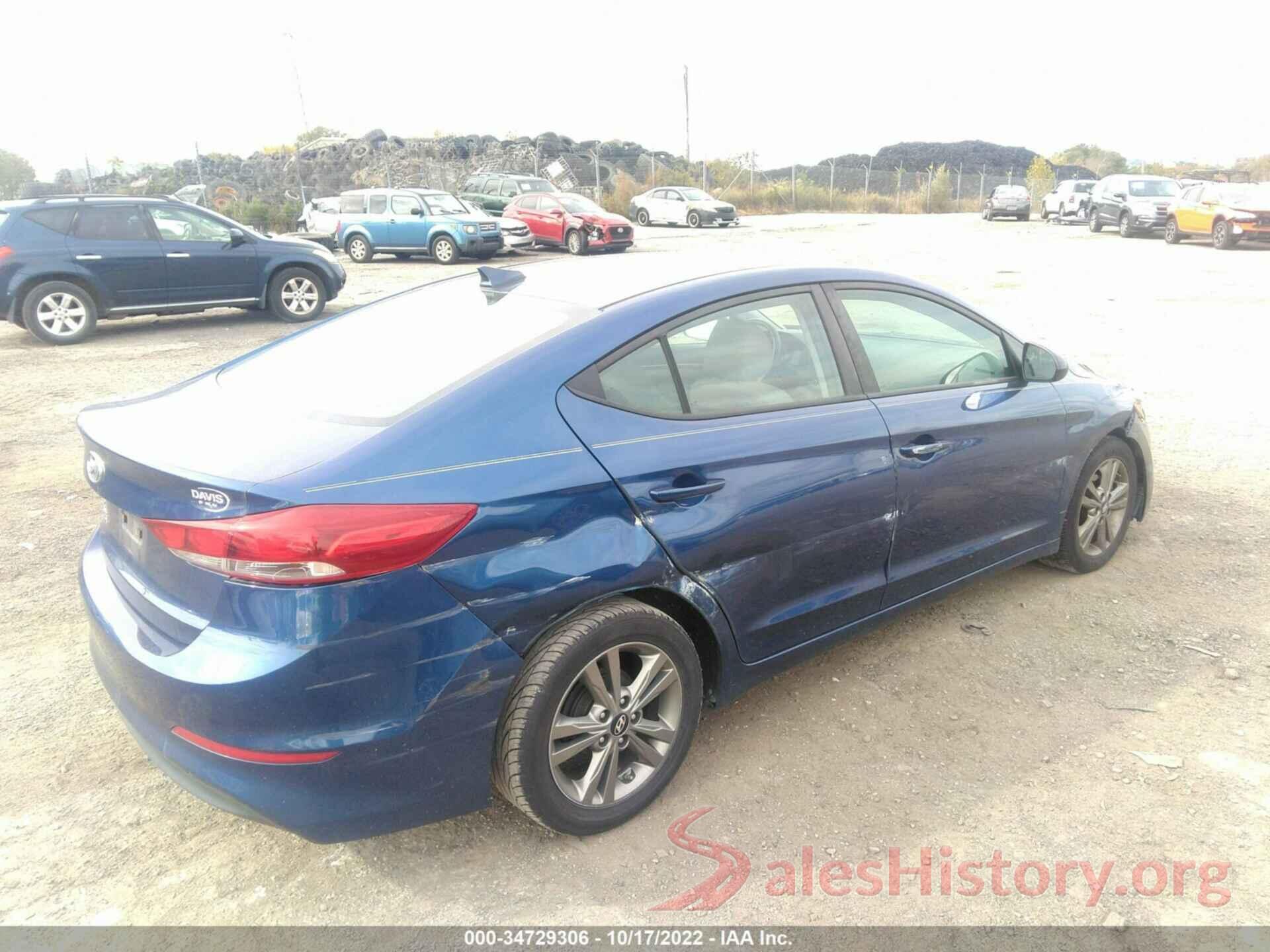 5NPD84LF7HH159565 2017 HYUNDAI ELANTRA