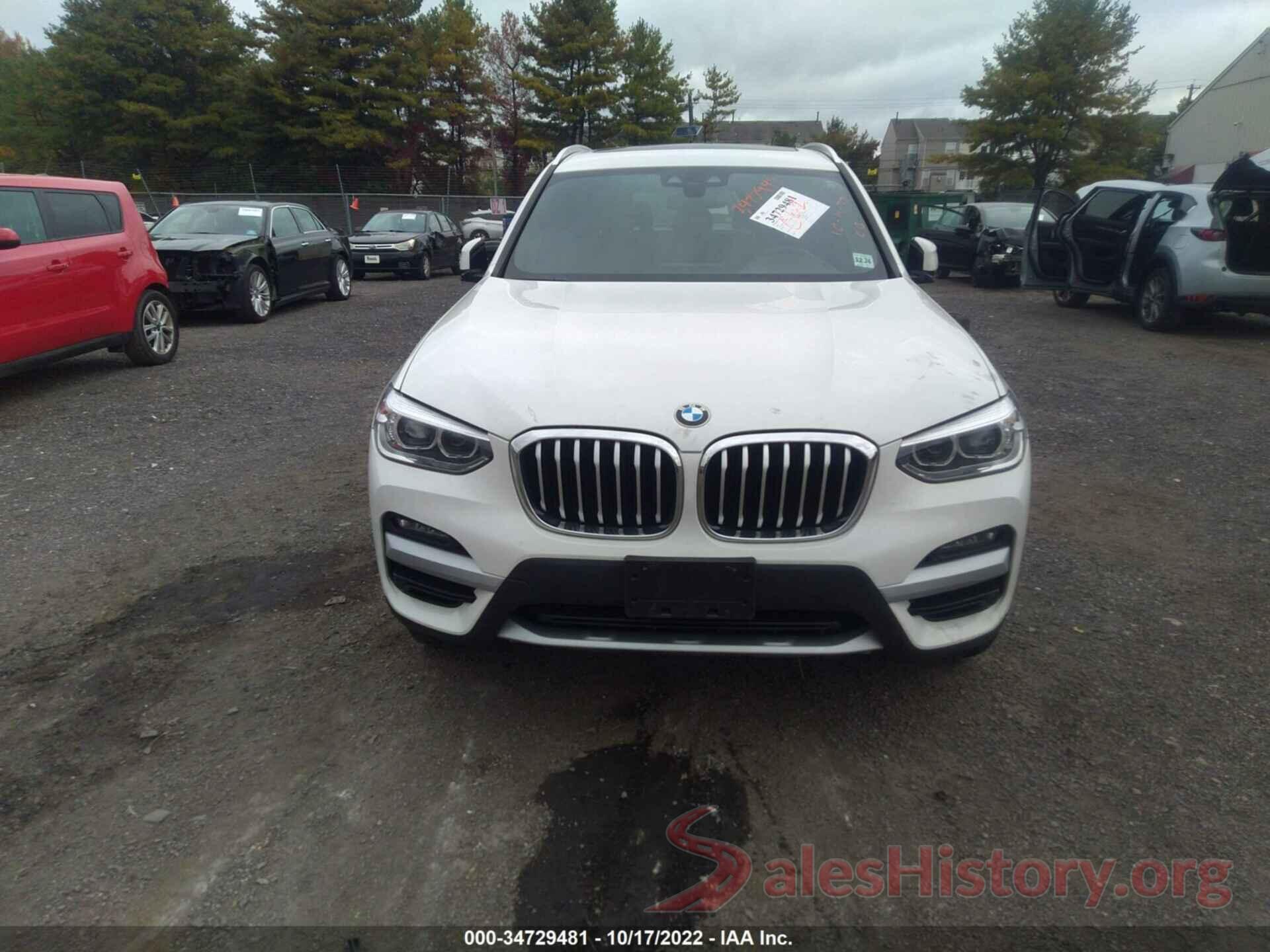 5UXTY5C06L9B92282 2020 BMW X3