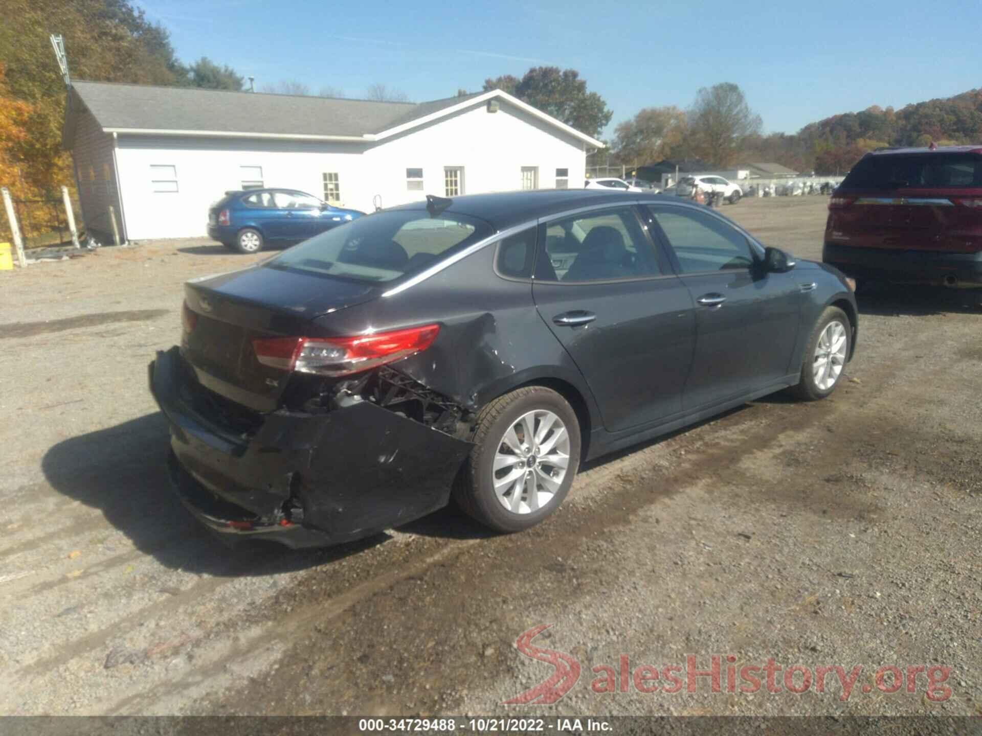 5XXGU4L33GG101378 2016 KIA OPTIMA