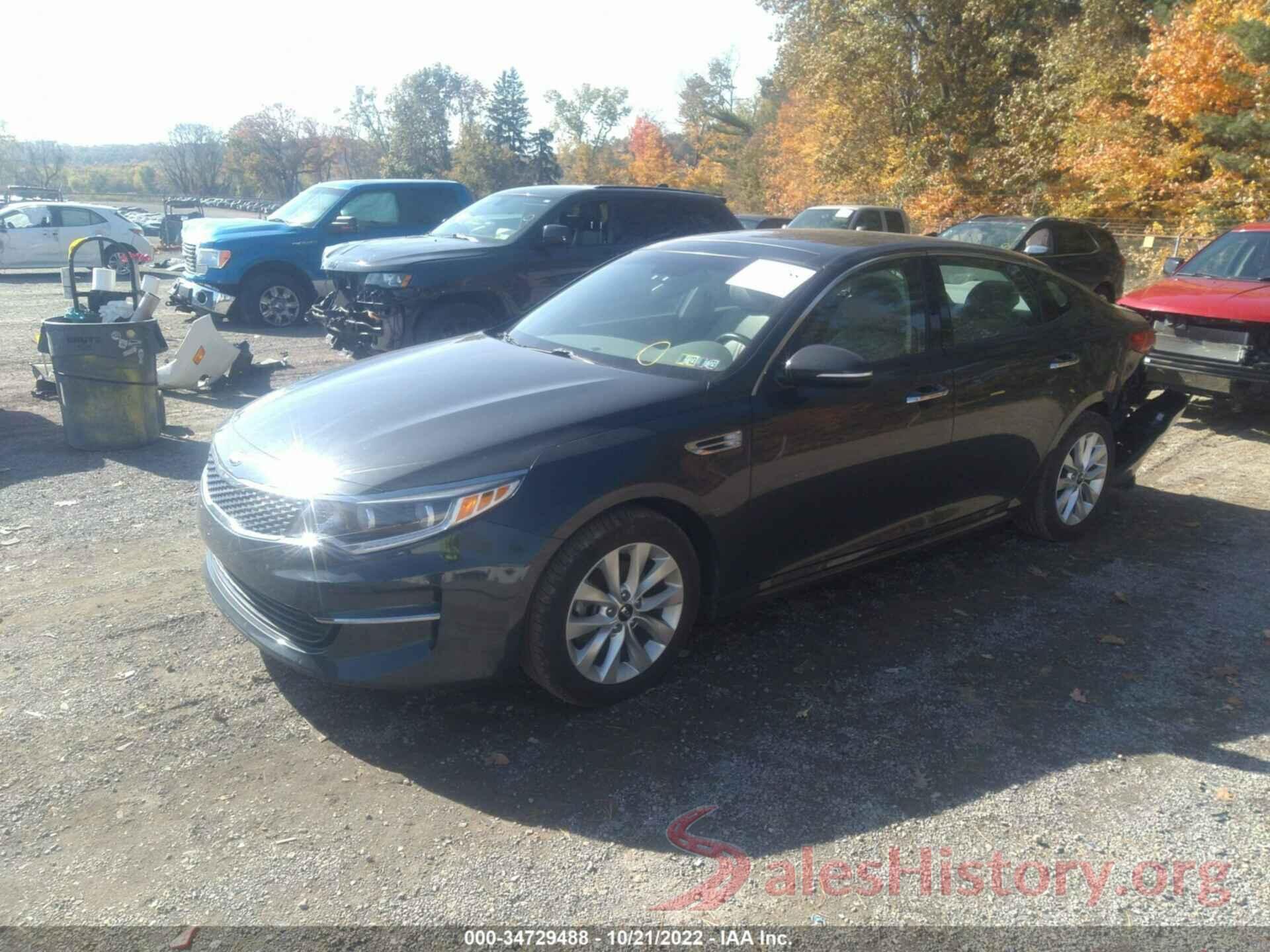 5XXGU4L33GG101378 2016 KIA OPTIMA