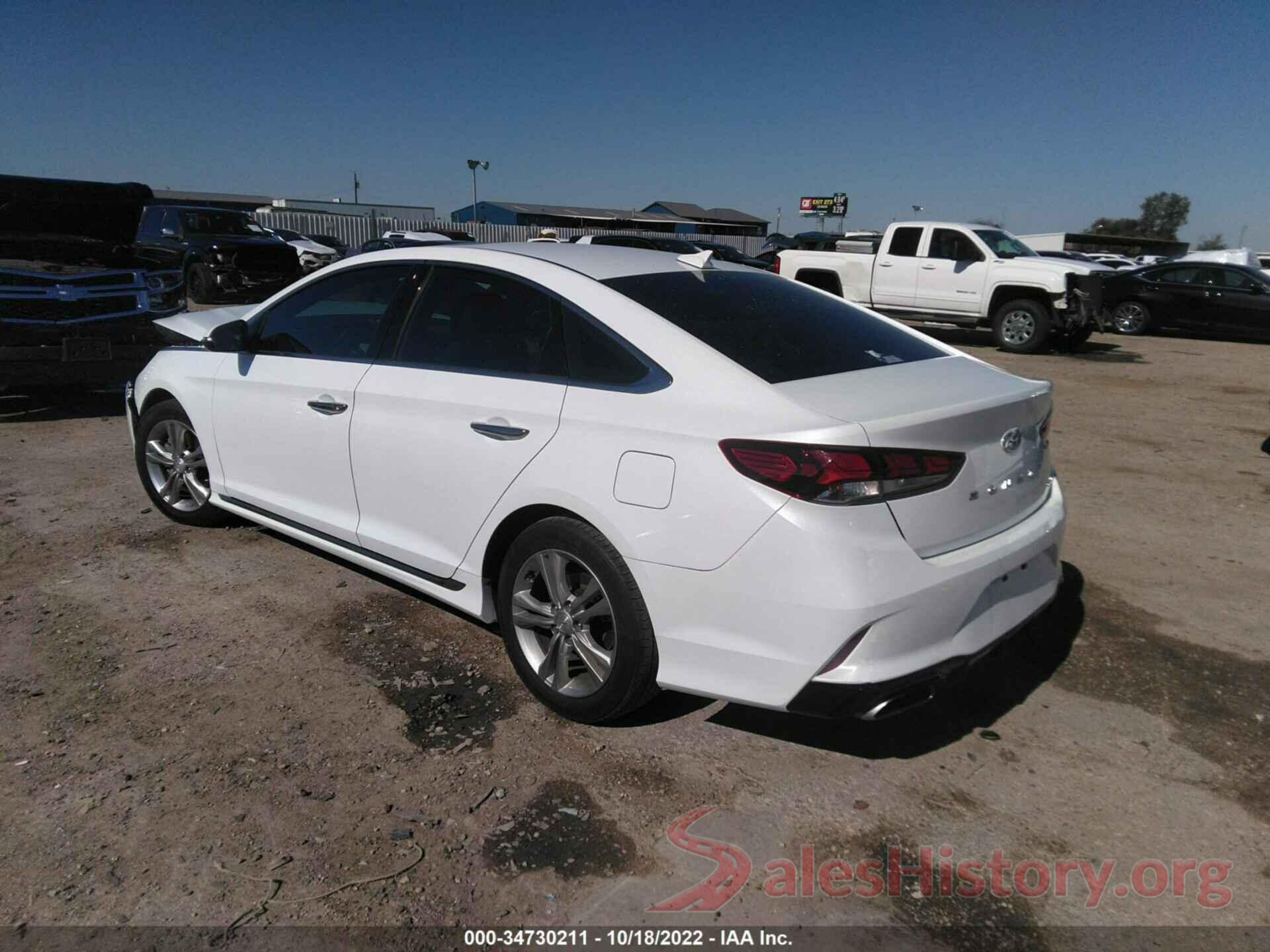 5NPE34AF9JH684848 2018 HYUNDAI SONATA