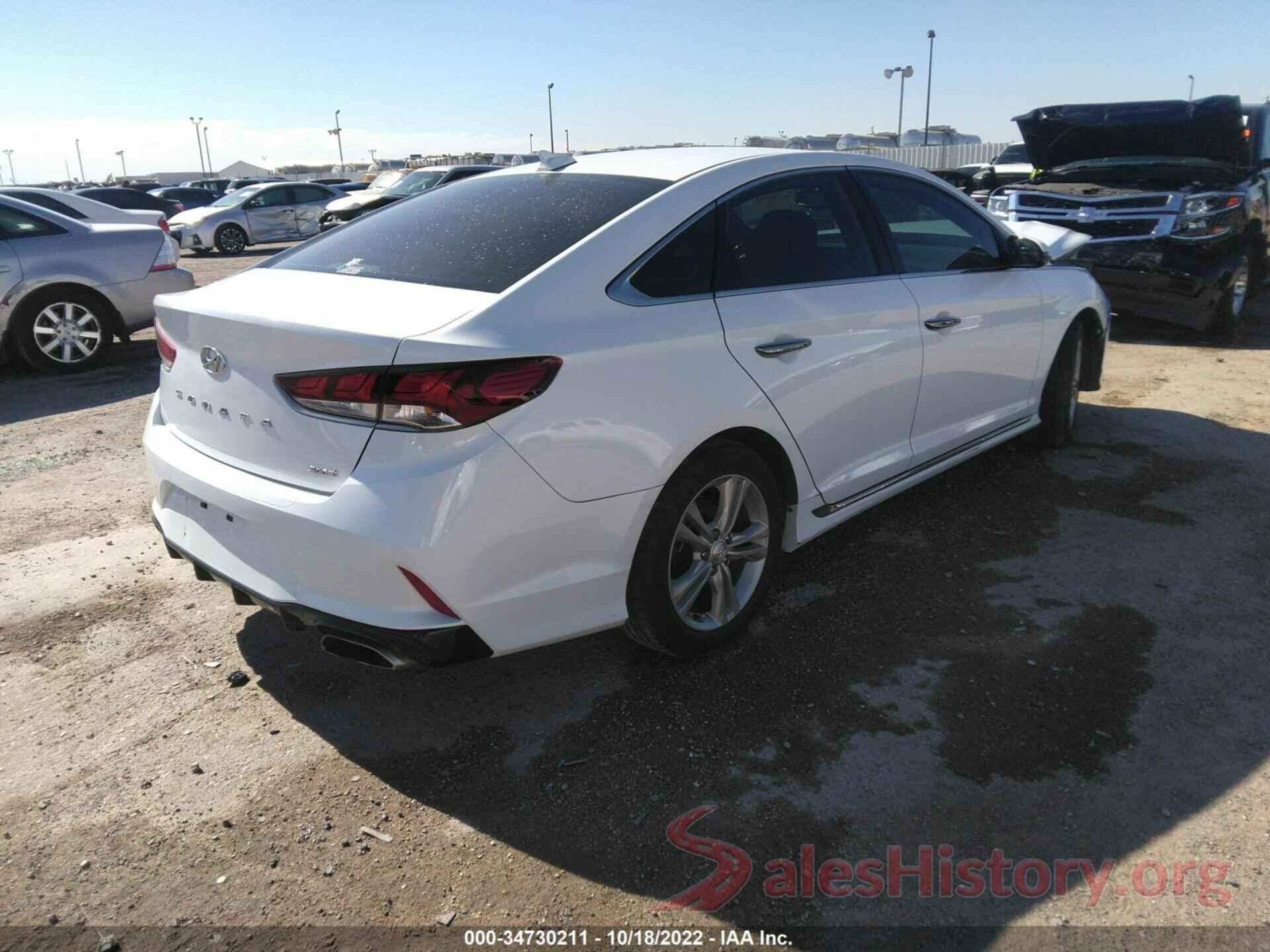 5NPE34AF9JH684848 2018 HYUNDAI SONATA