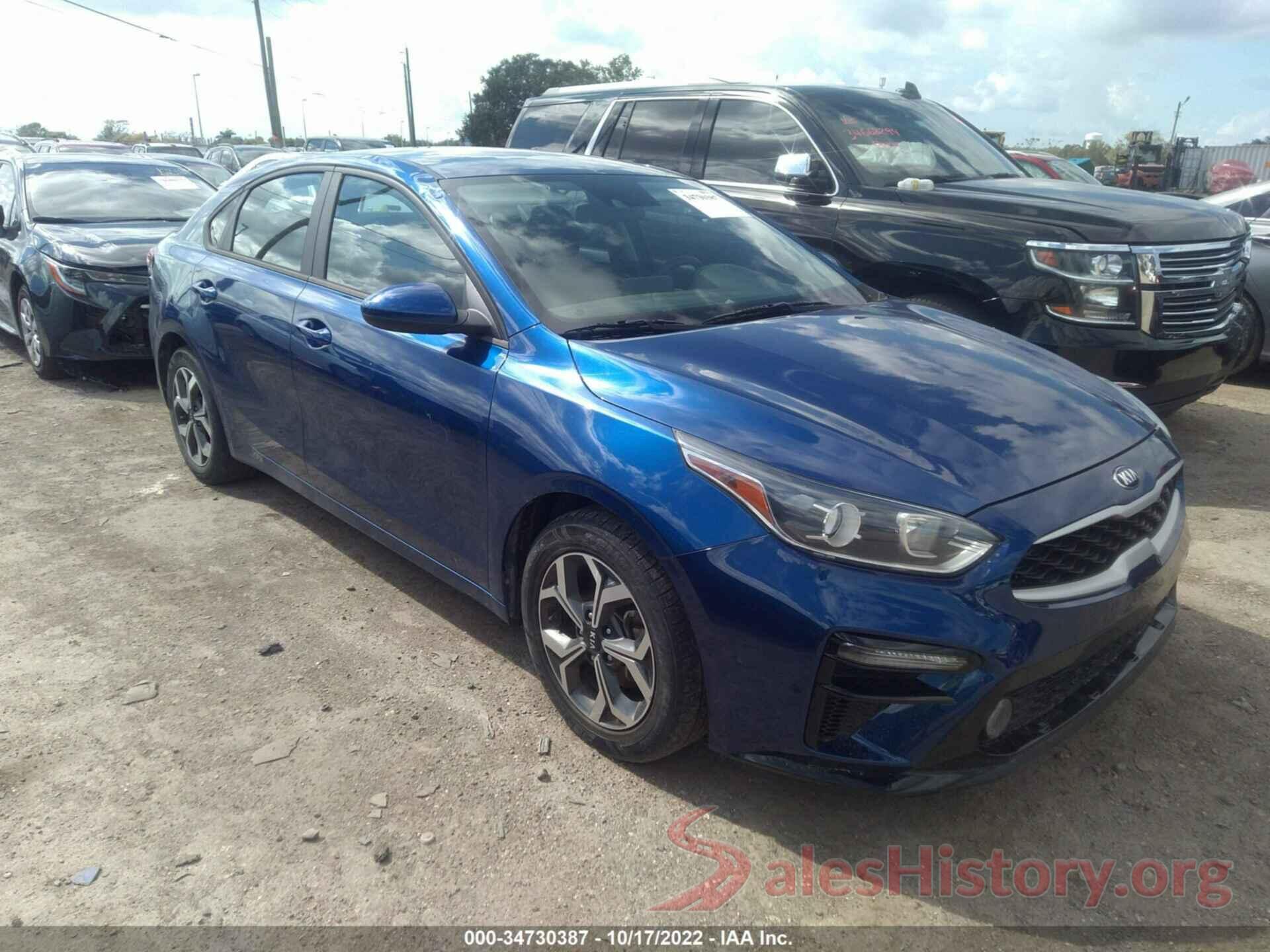 3KPF24AD7KE082879 2019 KIA FORTE