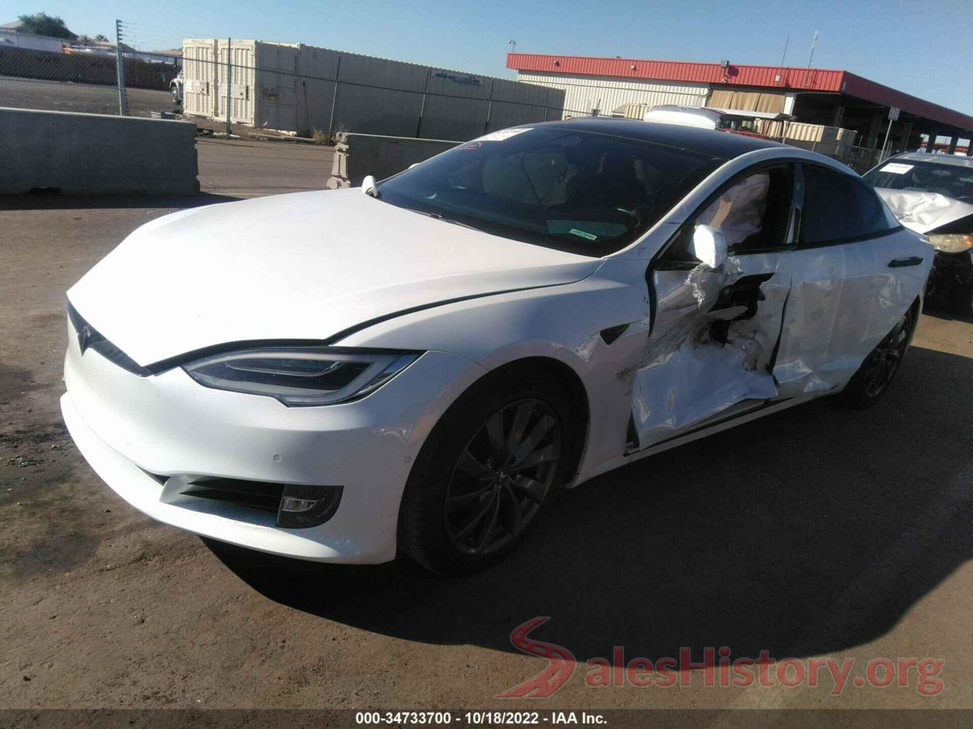 5YJSA1E24LF402065 2020 TESLA MODEL S