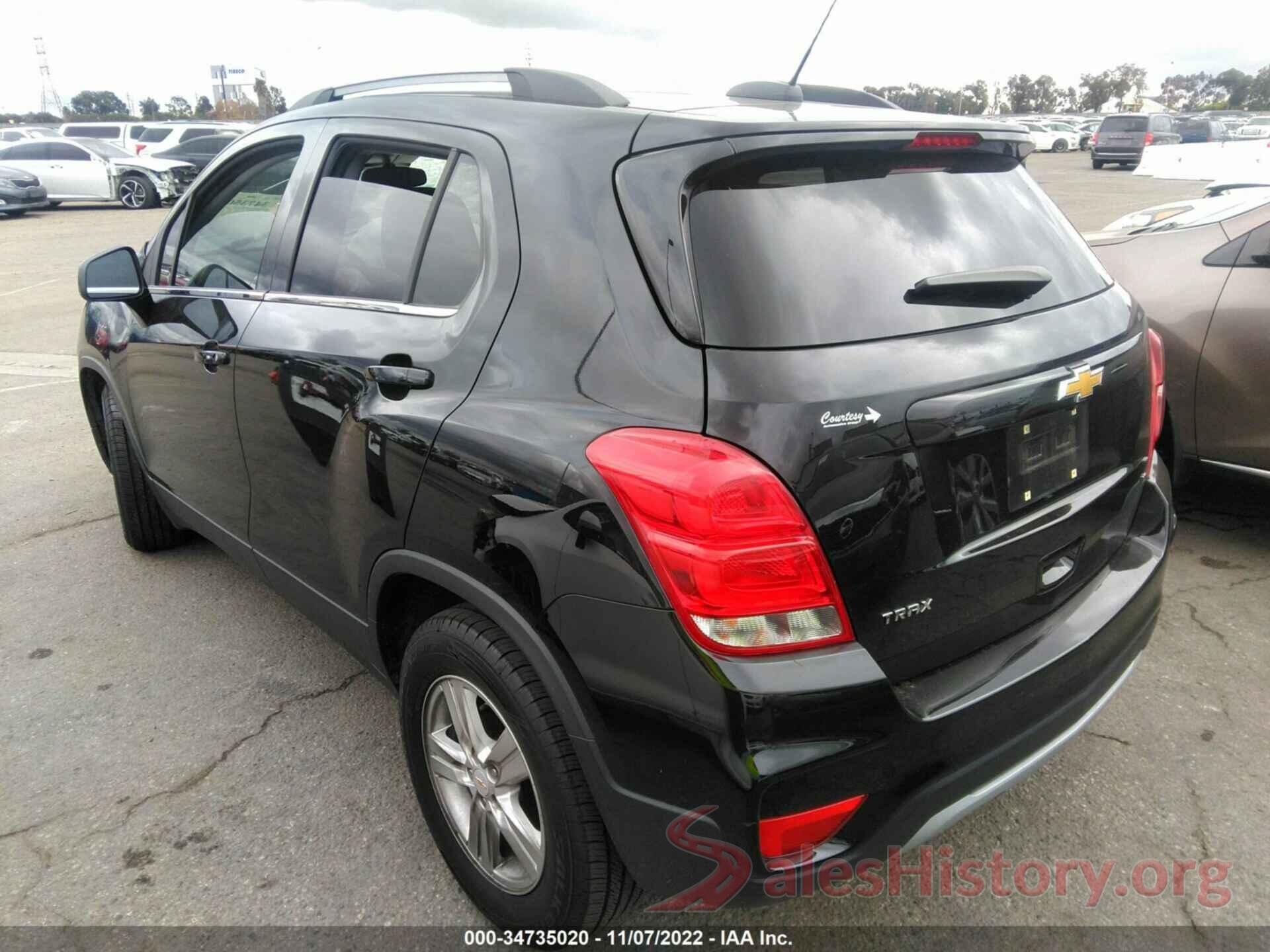 KL7CJLSB1LB317575 2020 CHEVROLET TRAX