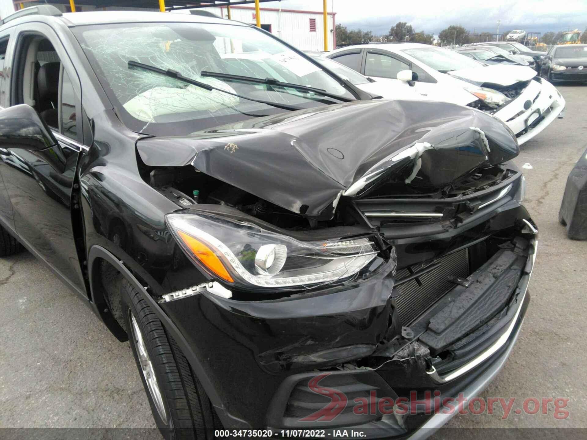 KL7CJLSB1LB317575 2020 CHEVROLET TRAX