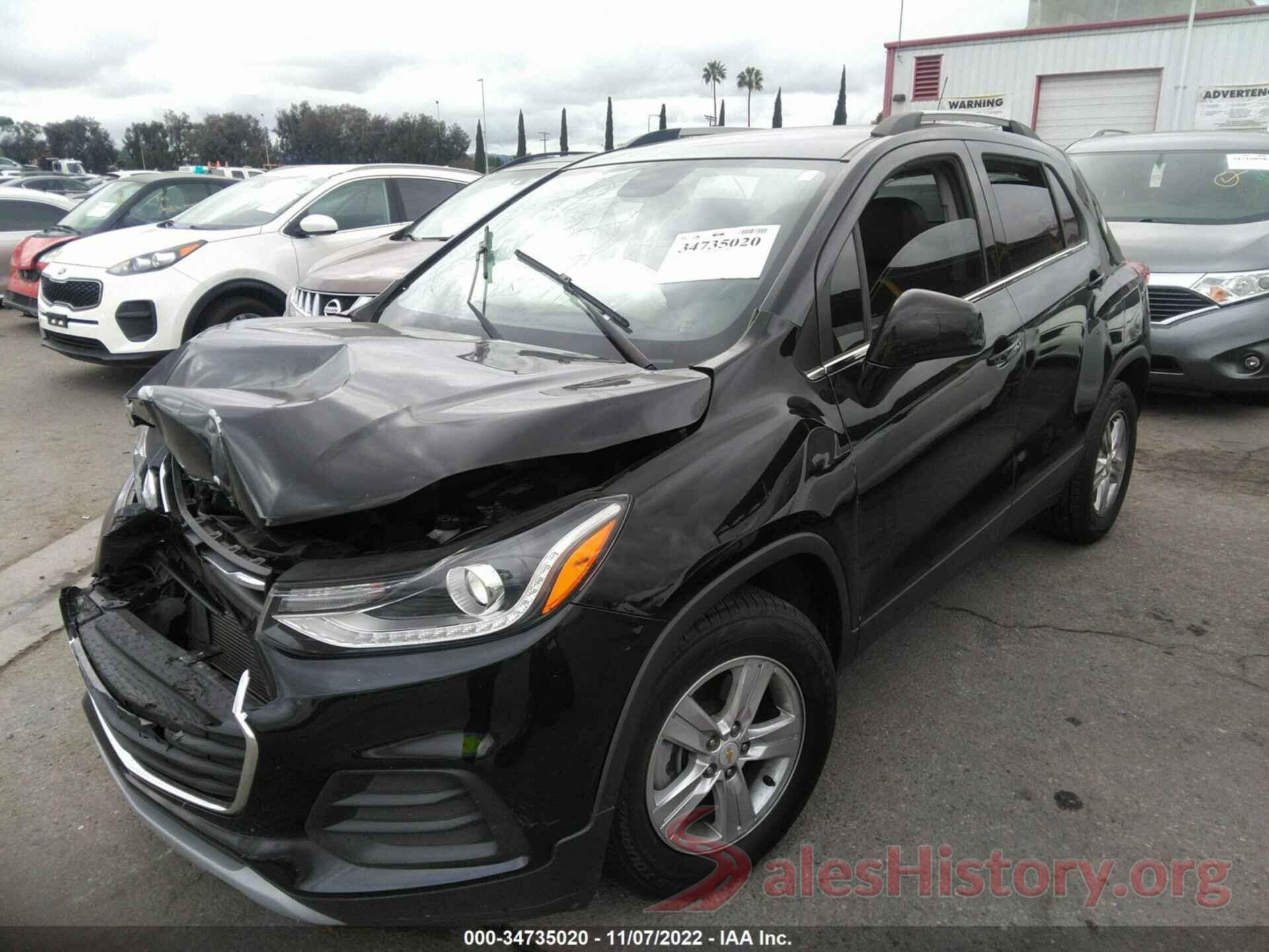 KL7CJLSB1LB317575 2020 CHEVROLET TRAX