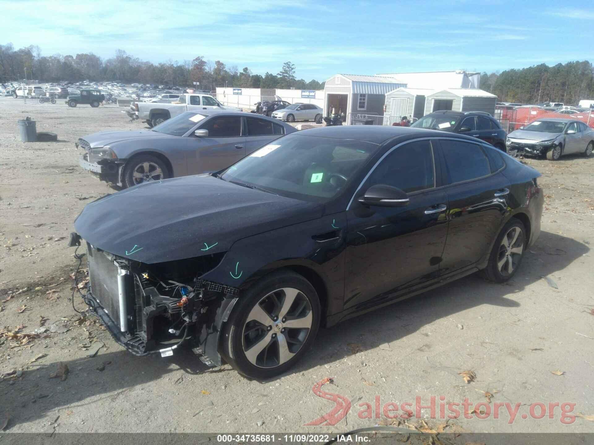 5XXGT4L31LG417360 2020 KIA OPTIMA