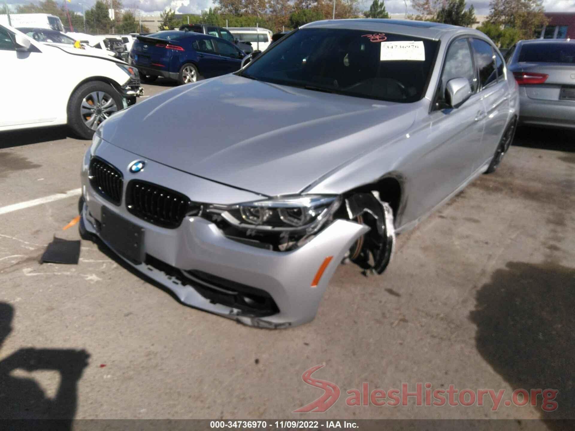 WBA8B9G5XJNU96851 2018 BMW 3 SERIES