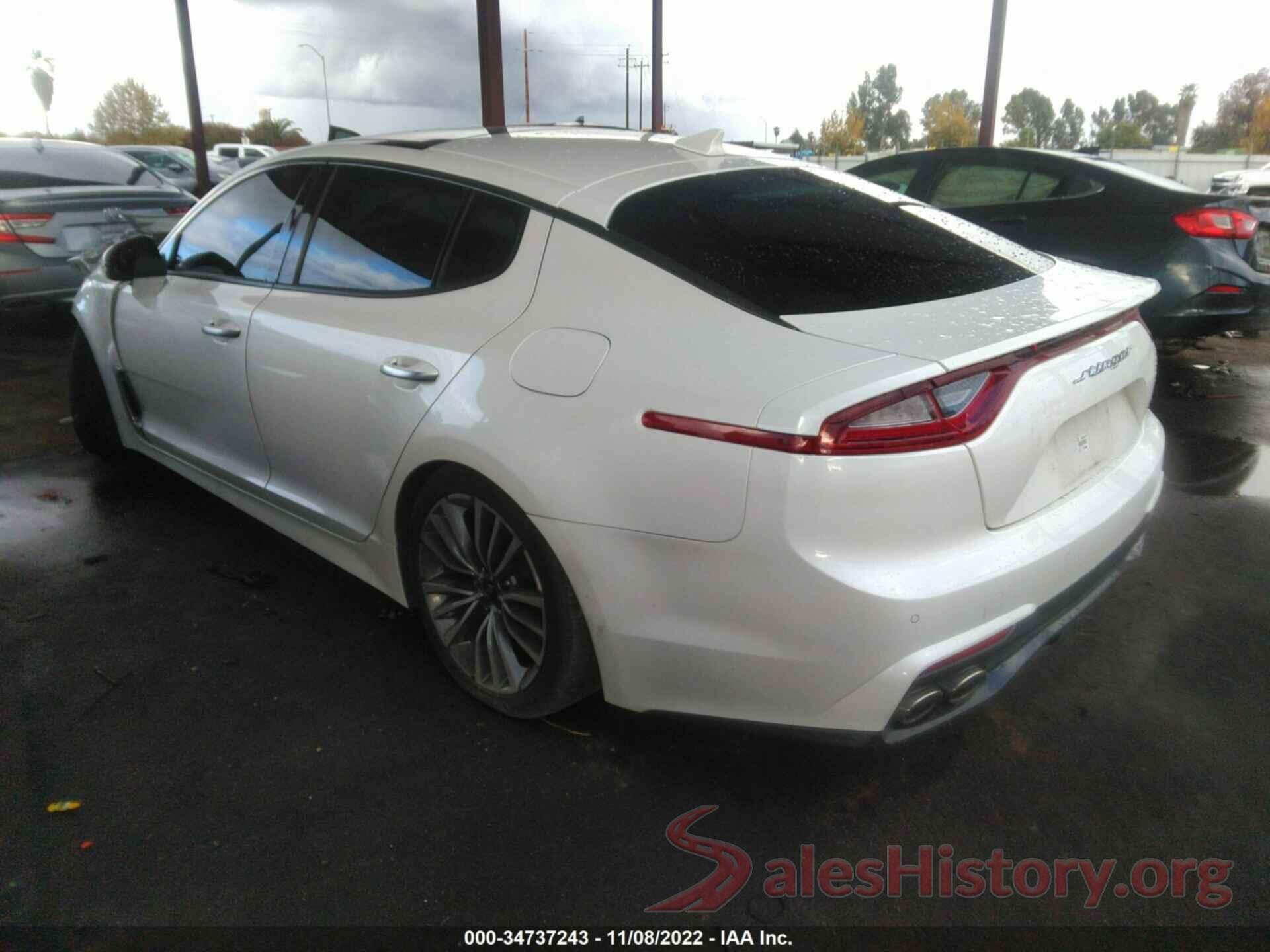 KNAE25LA1J6032811 2018 KIA STINGER