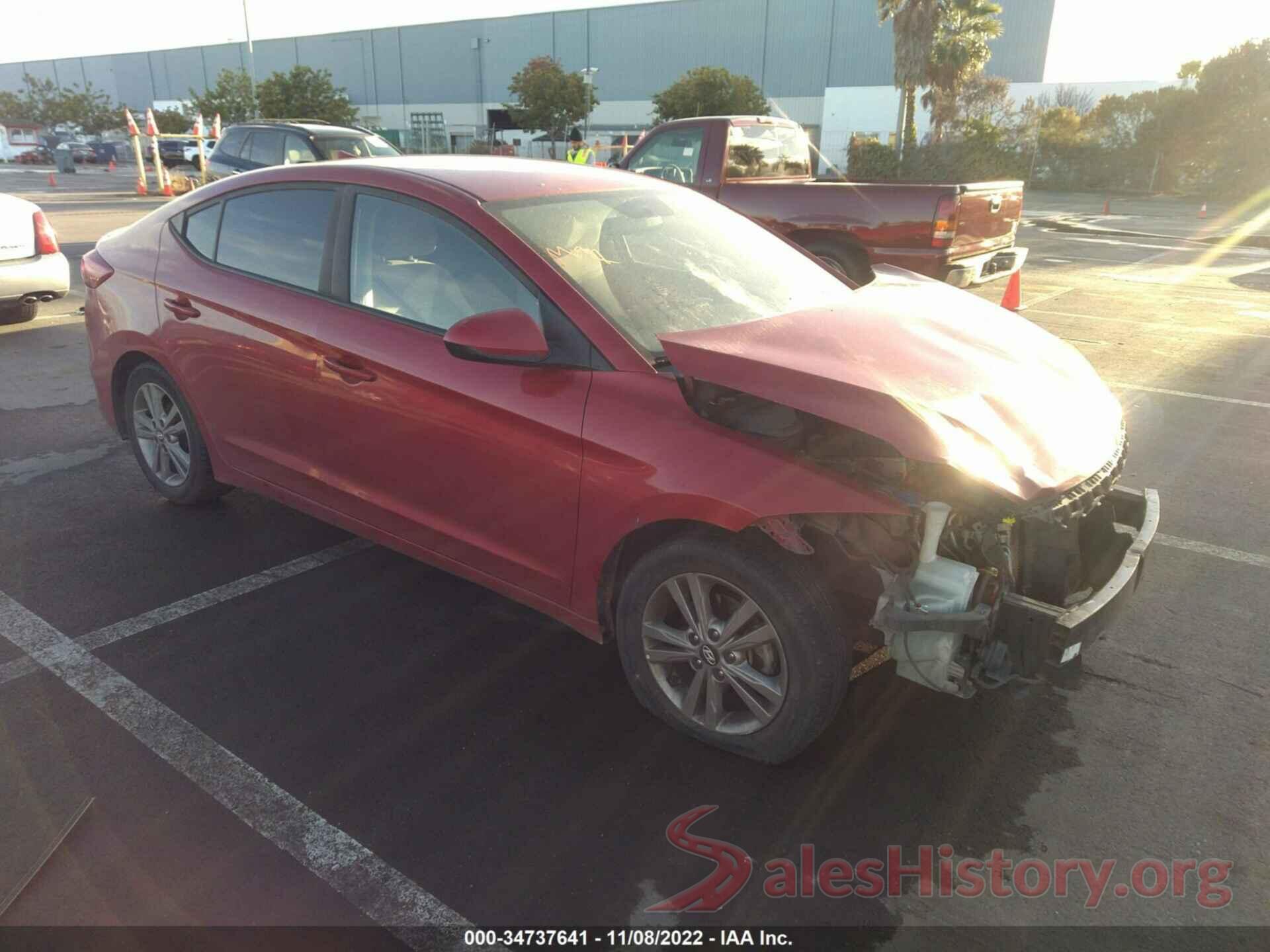 5NPD84LF3HH188609 2017 HYUNDAI ELANTRA