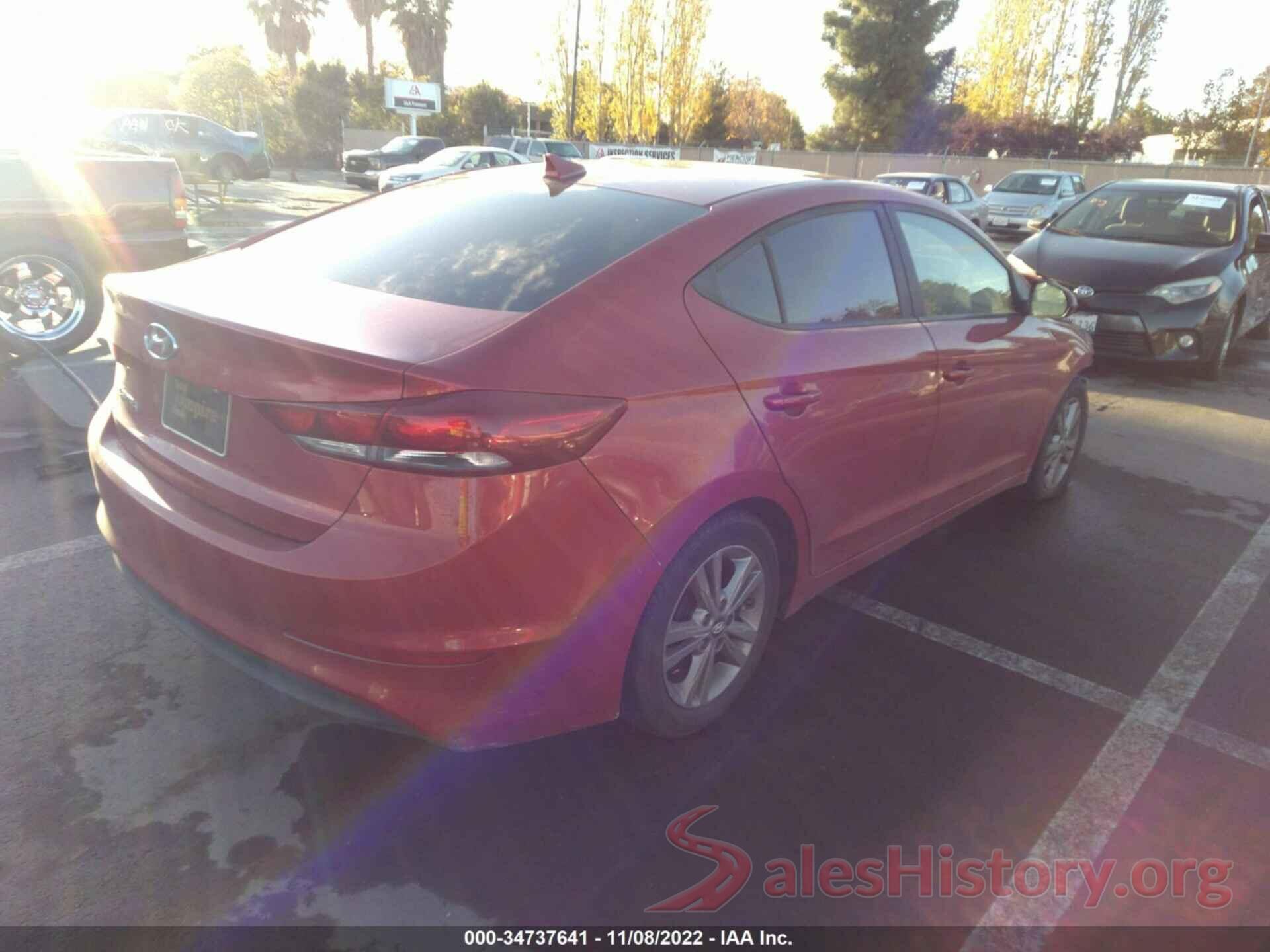 5NPD84LF3HH188609 2017 HYUNDAI ELANTRA