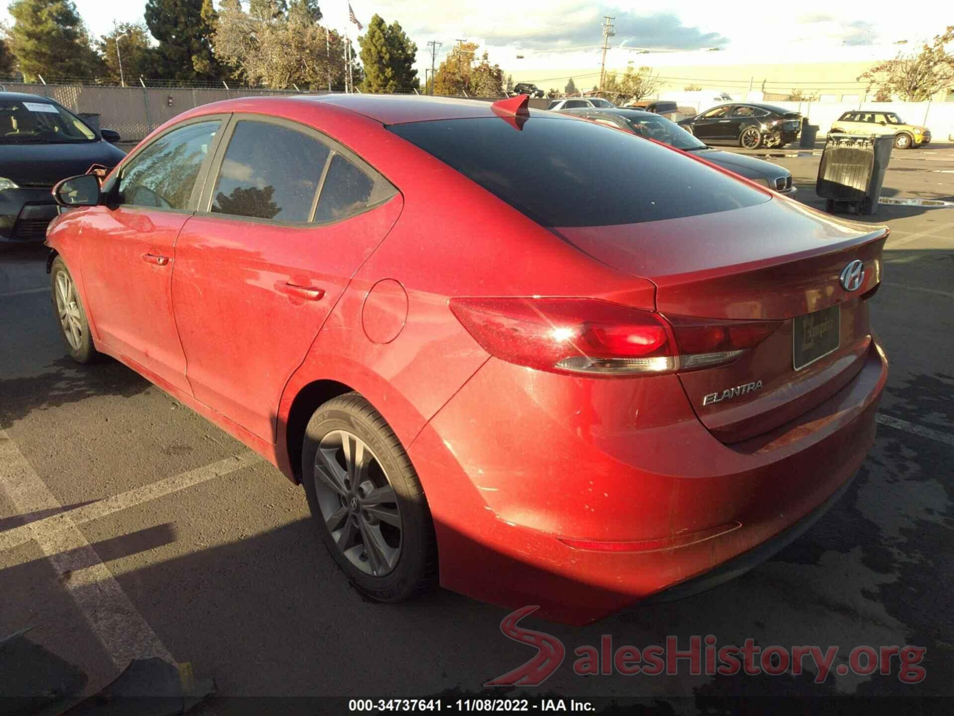 5NPD84LF3HH188609 2017 HYUNDAI ELANTRA