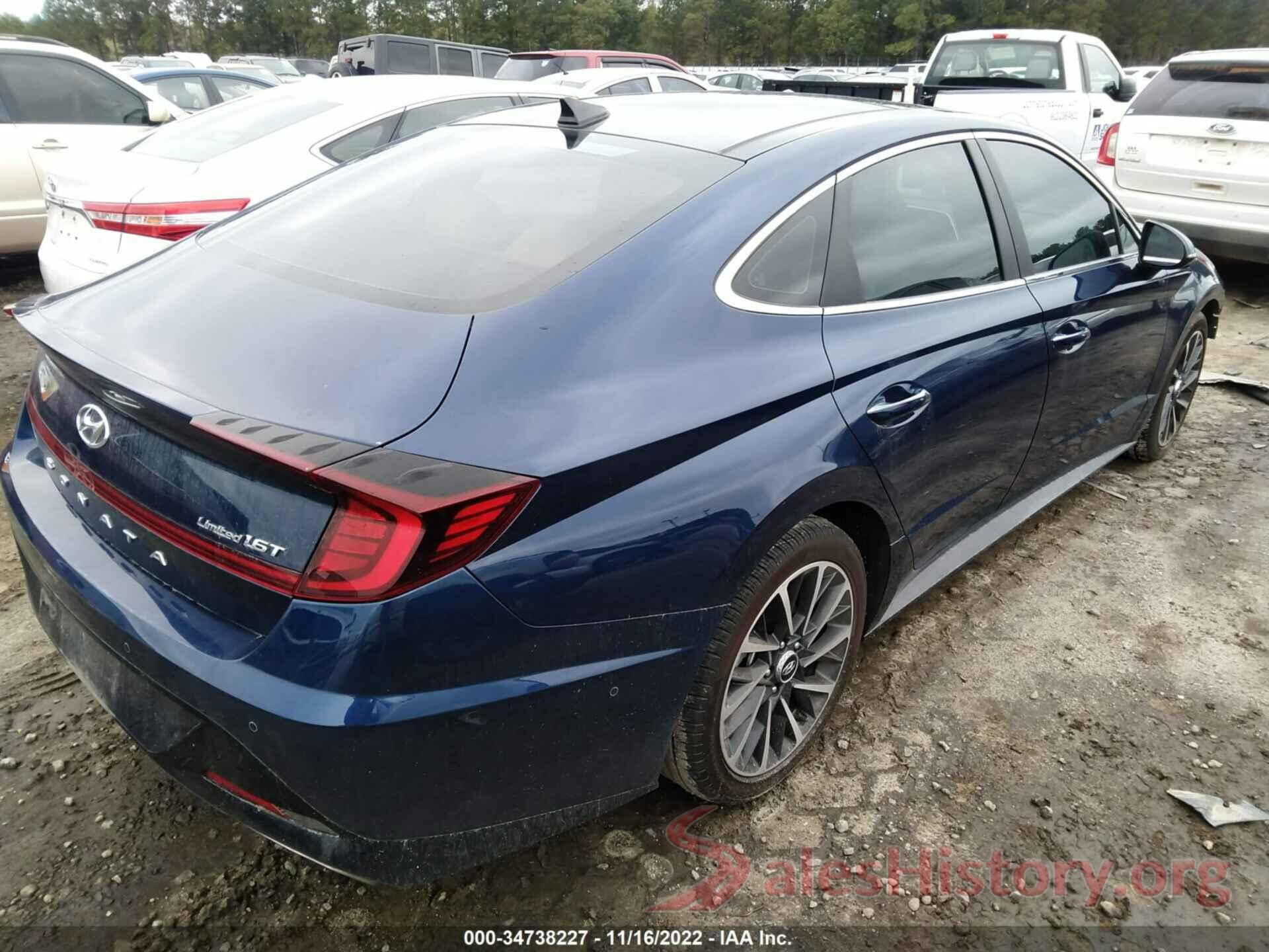 5NPEH4J24NH146790 2022 HYUNDAI SONATA