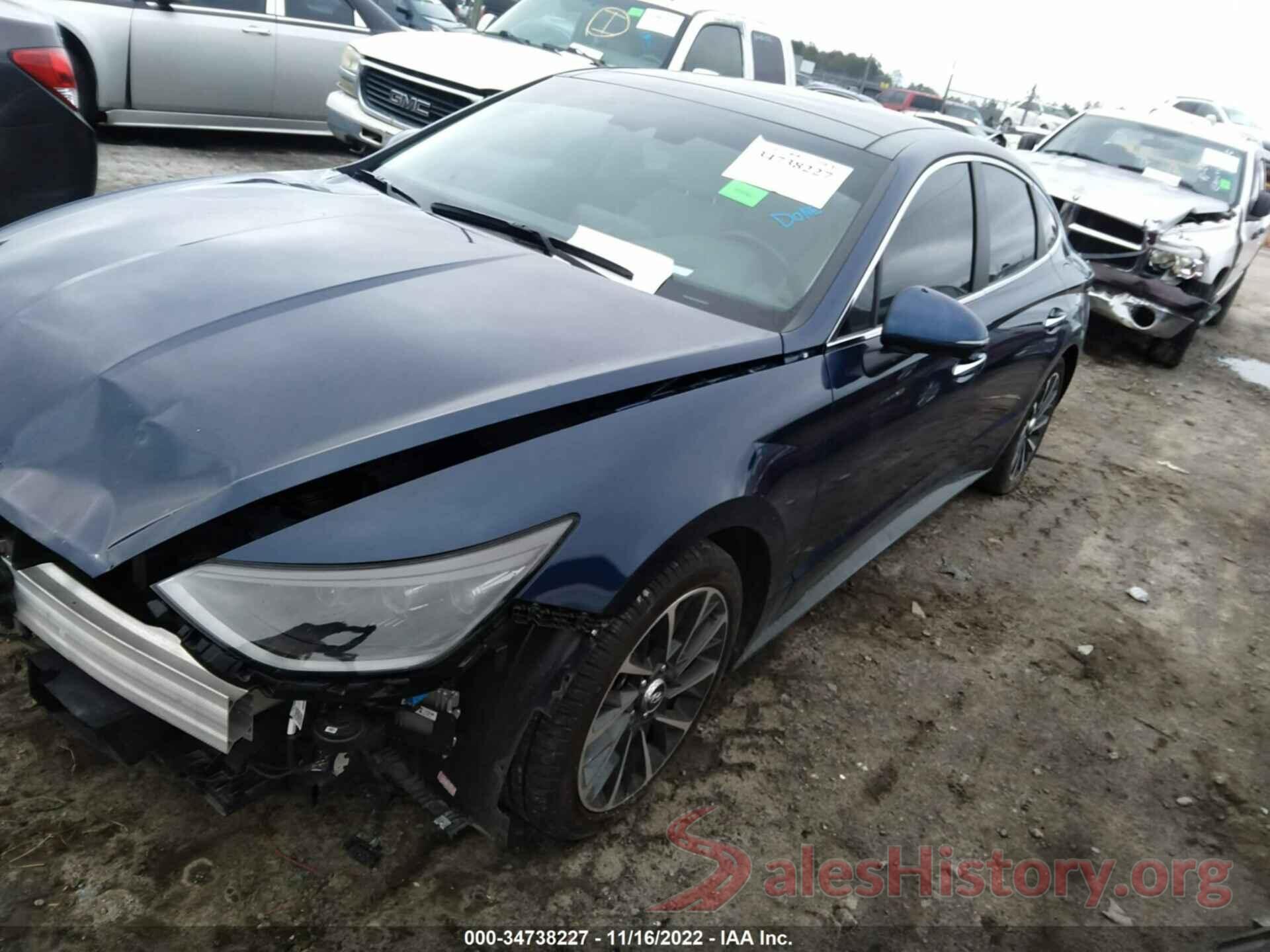 5NPEH4J24NH146790 2022 HYUNDAI SONATA