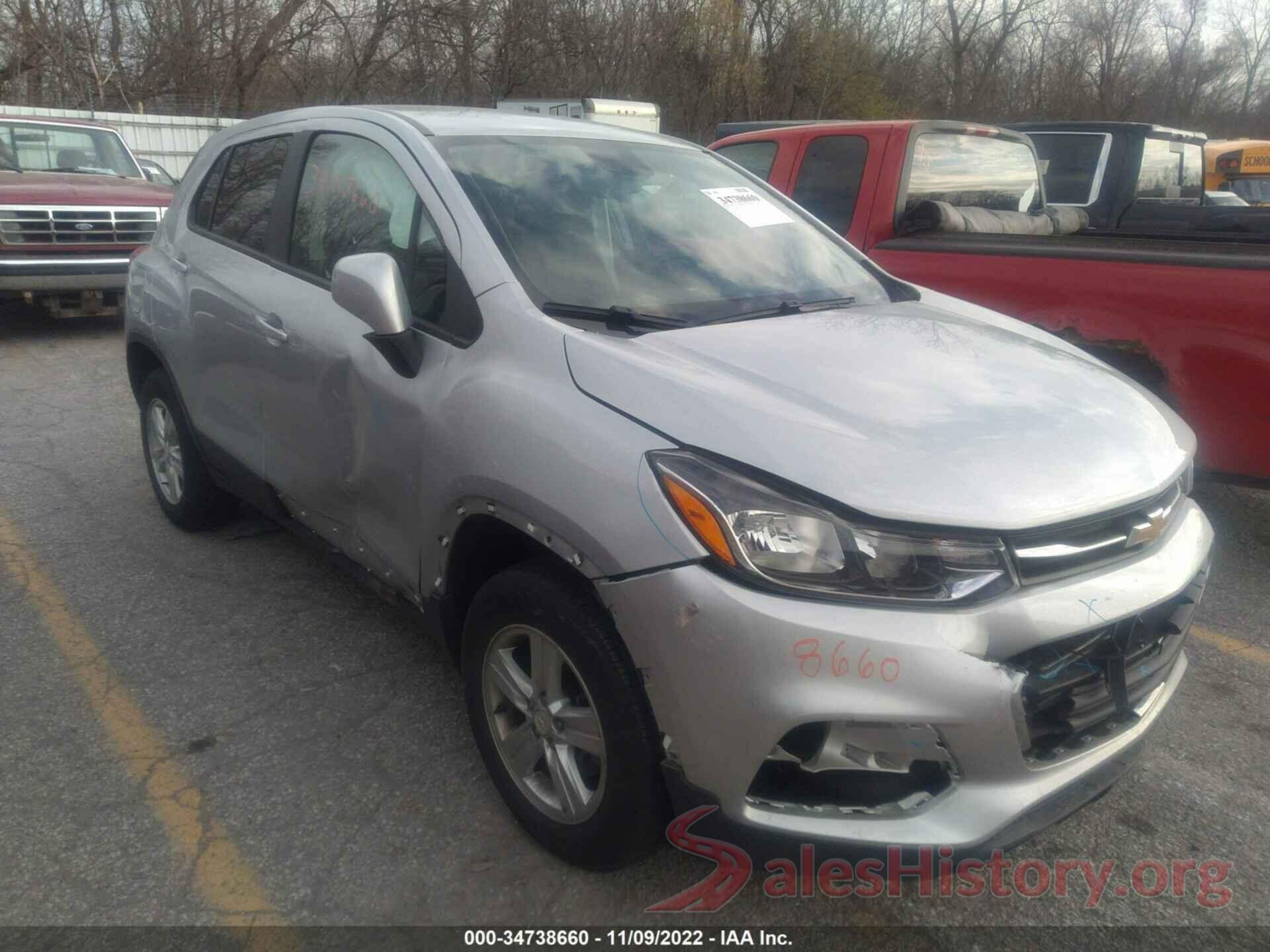 3GNCJNSB4LL136796 2020 CHEVROLET TRAX