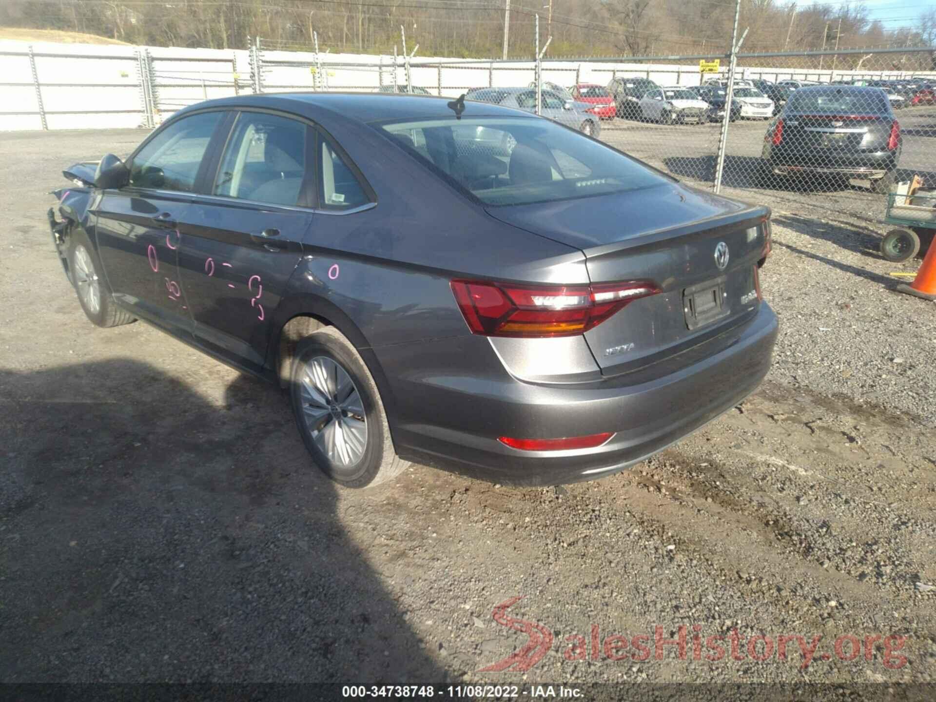 3VWCB7BU7KM130144 2019 VOLKSWAGEN JETTA