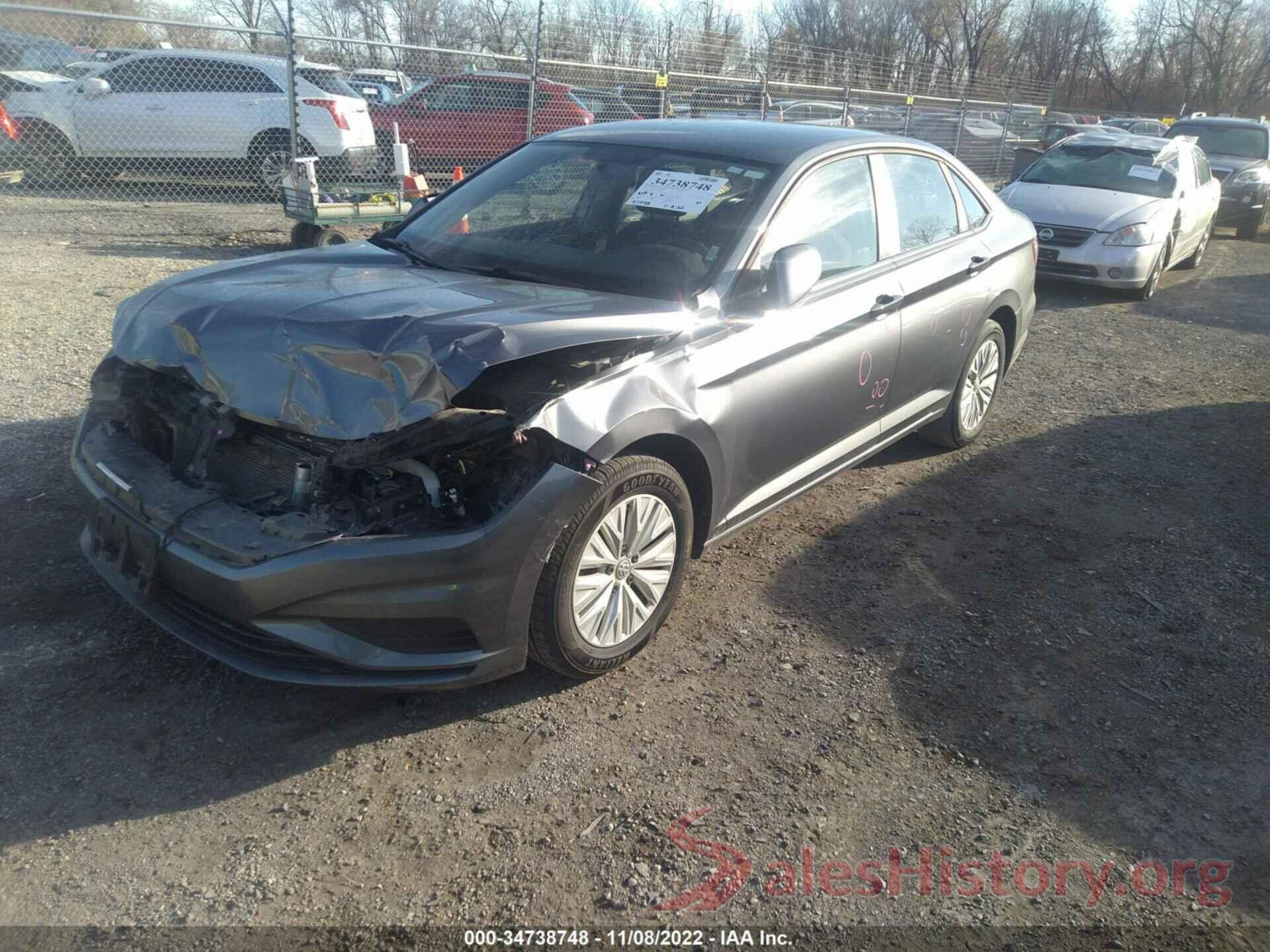 3VWCB7BU7KM130144 2019 VOLKSWAGEN JETTA