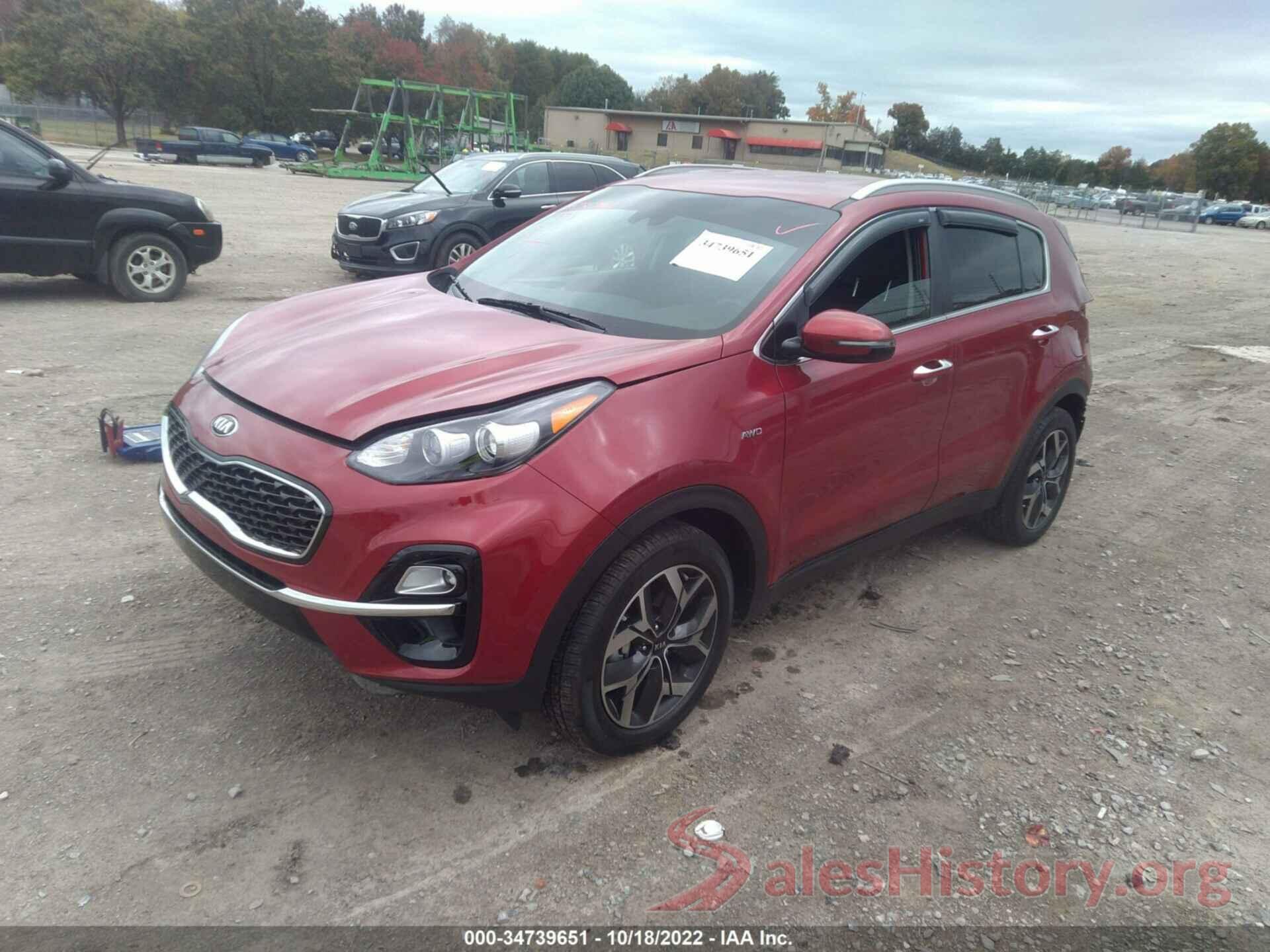 KNDPNCAC7L7787924 2020 KIA SPORTAGE