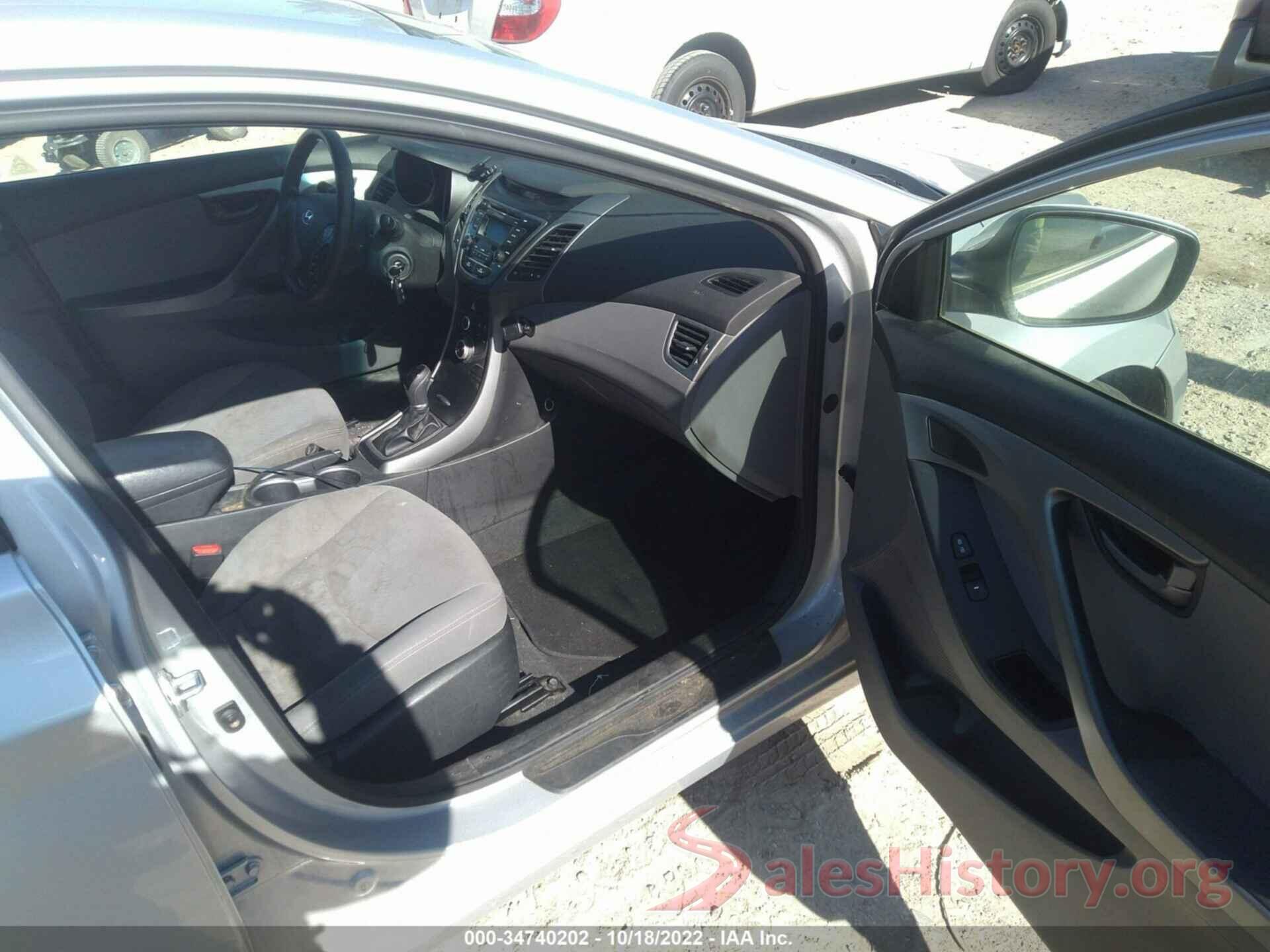 KMHDH4AE4EU186097 2014 HYUNDAI ELANTRA