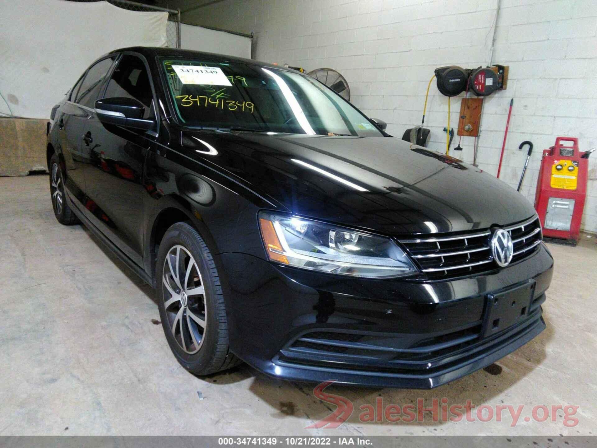 3VWDB7AJ1JM261838 2018 VOLKSWAGEN JETTA