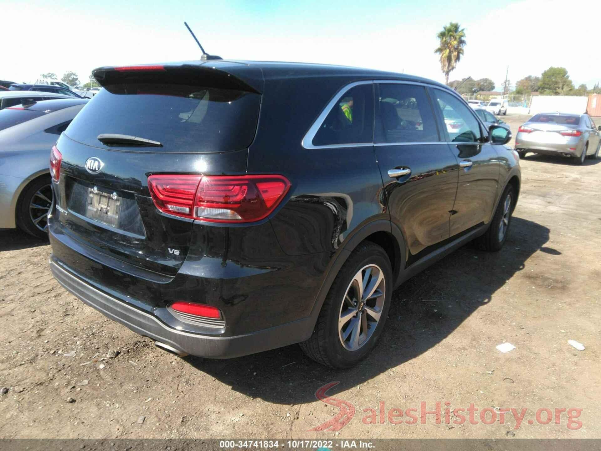 5XYPG4A5XLG677745 2020 KIA SORENTO