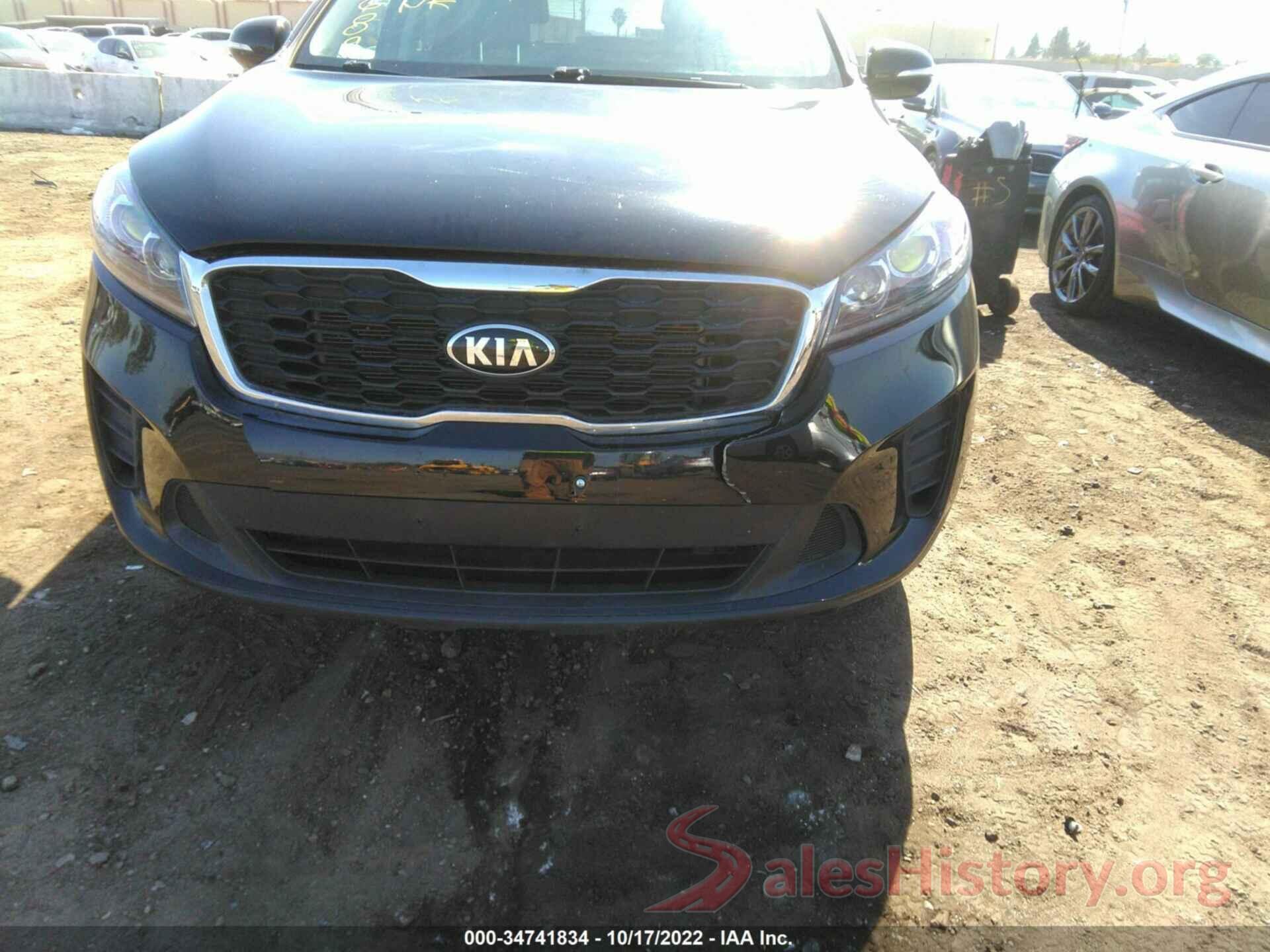 5XYPG4A5XLG677745 2020 KIA SORENTO