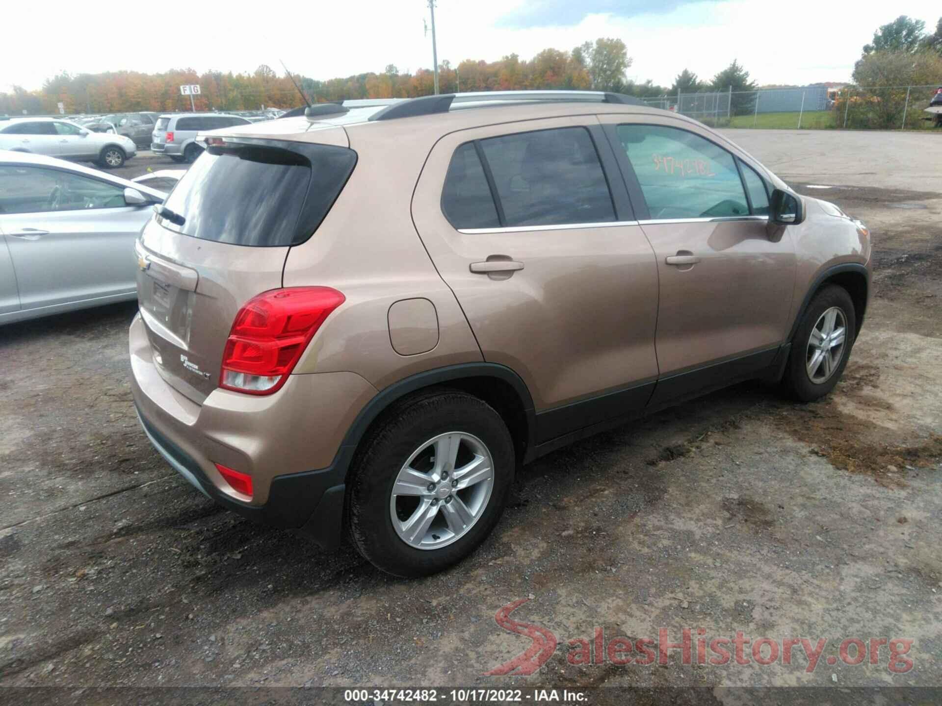 3GNCJLSB6JL351372 2018 CHEVROLET TRAX