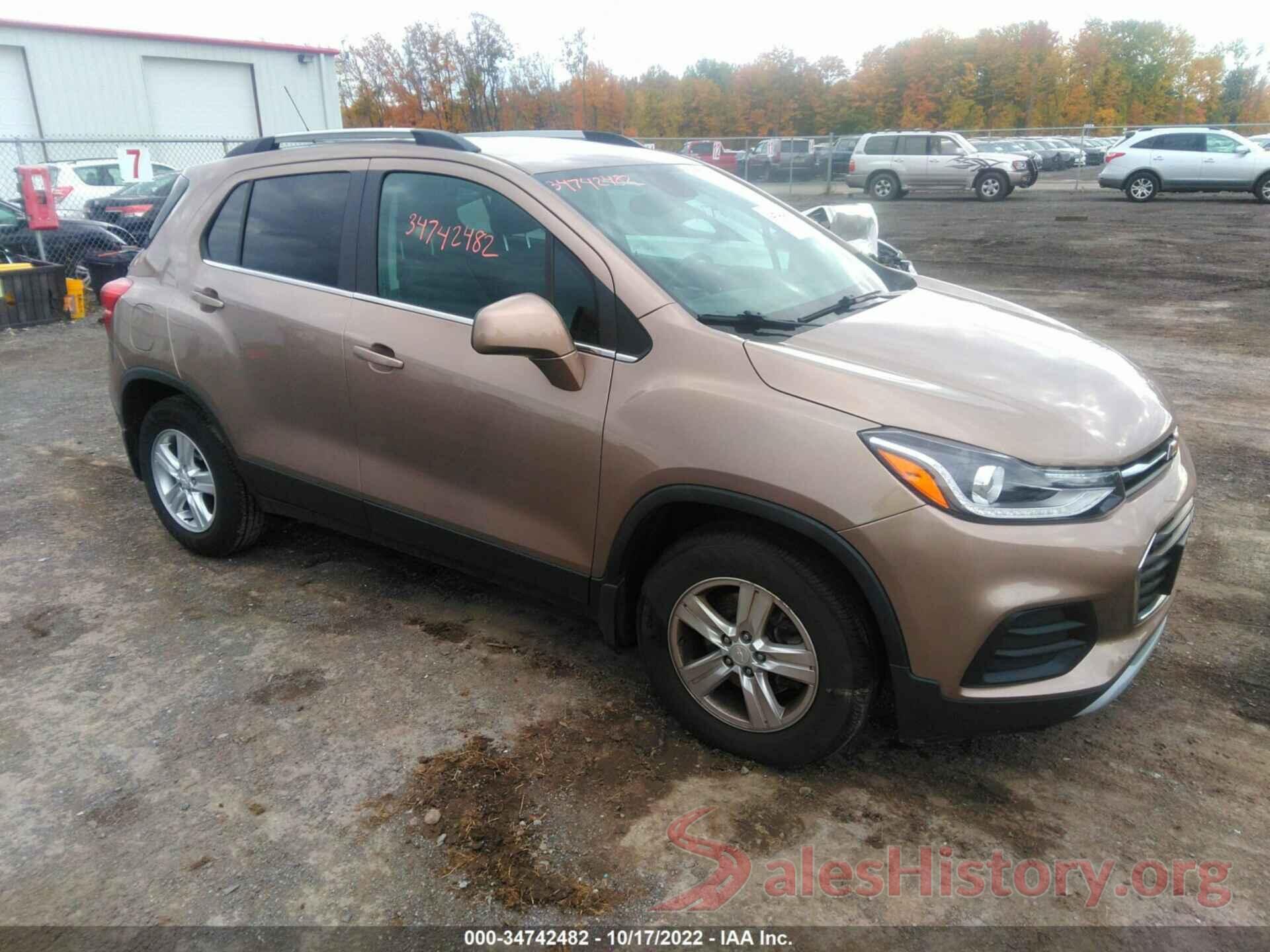 3GNCJLSB6JL351372 2018 CHEVROLET TRAX