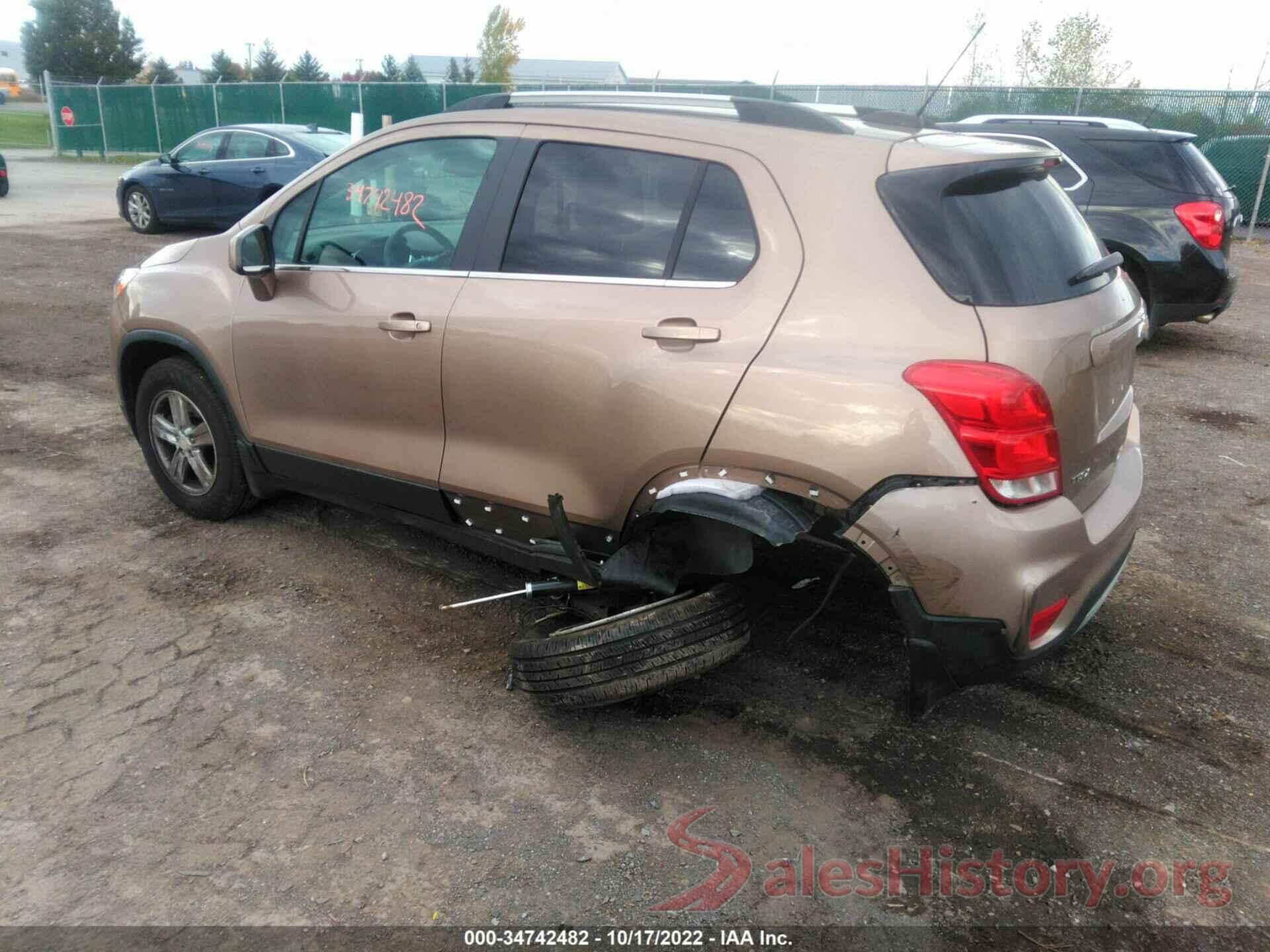 3GNCJLSB6JL351372 2018 CHEVROLET TRAX