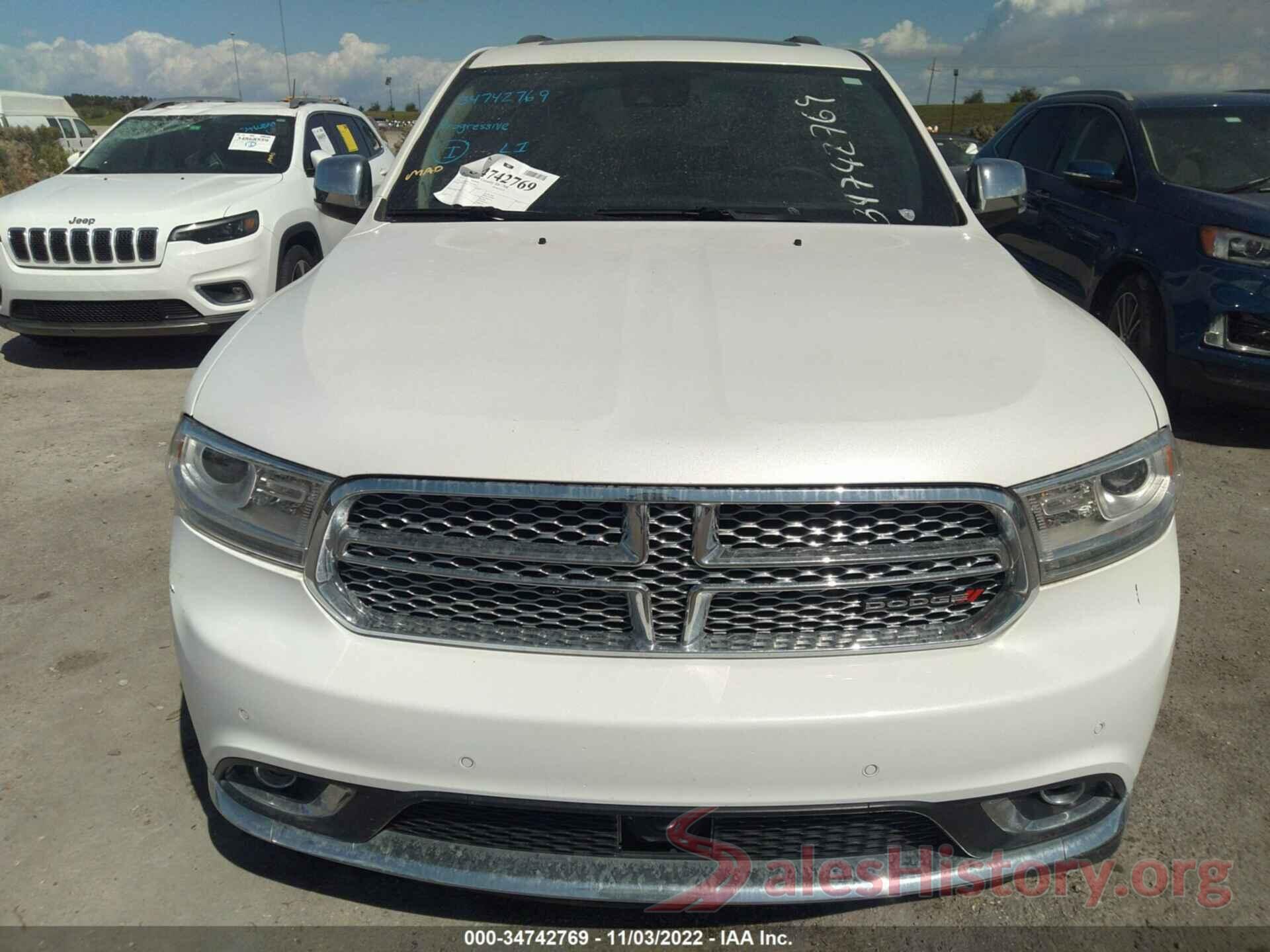 1C4RDHEG4JC290257 2018 DODGE DURANGO