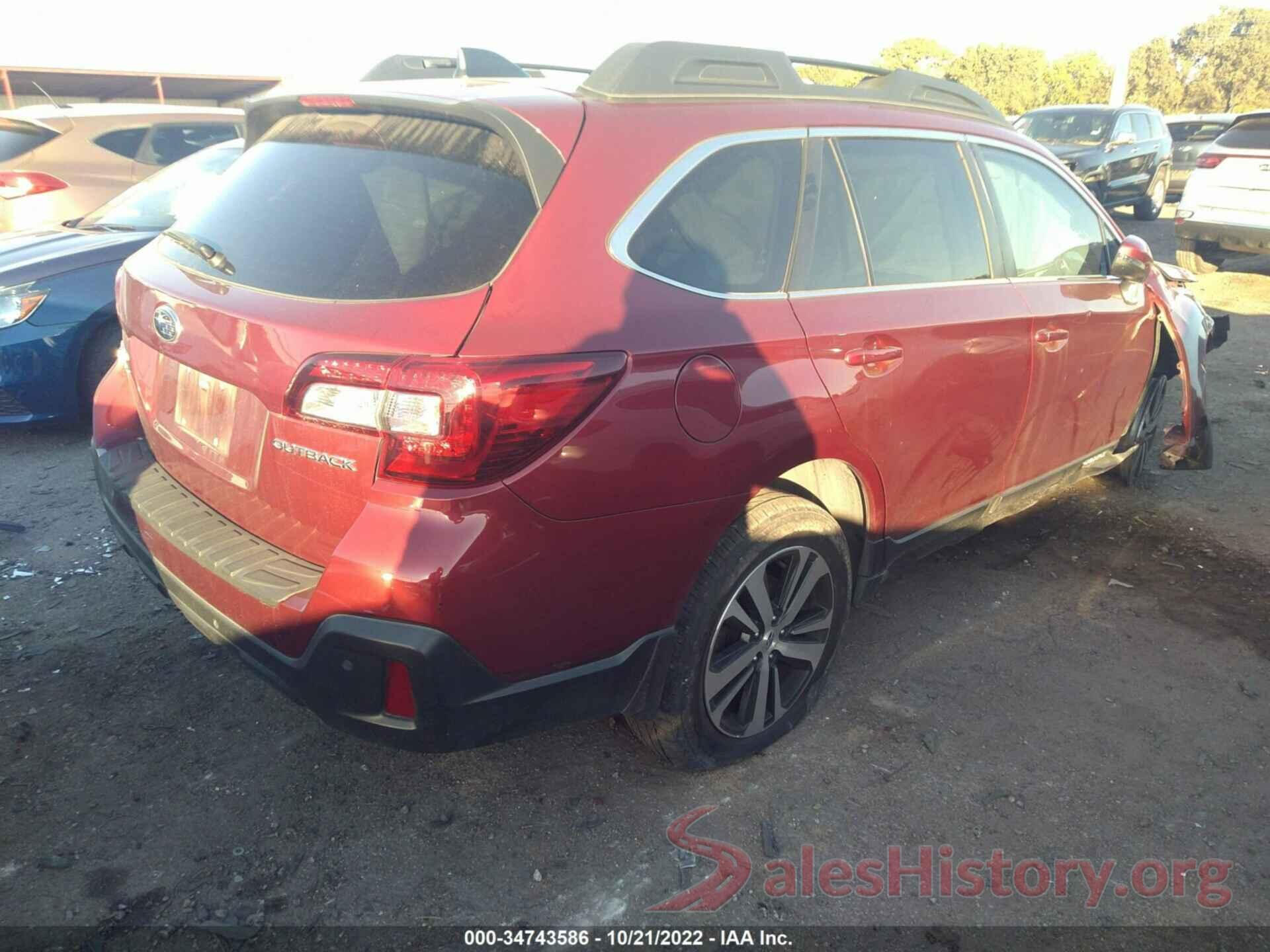 4S4BSANC8J3360298 2018 SUBARU OUTBACK