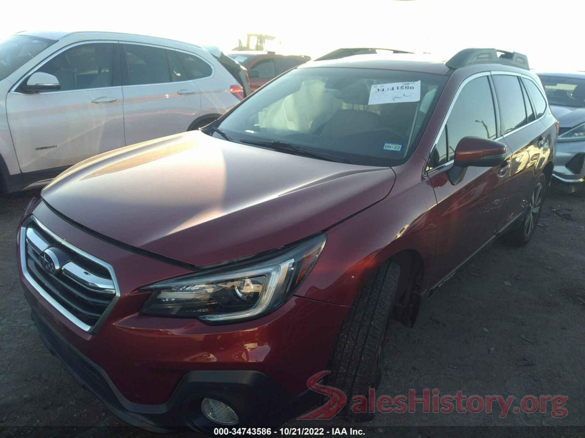 4S4BSANC8J3360298 2018 SUBARU OUTBACK