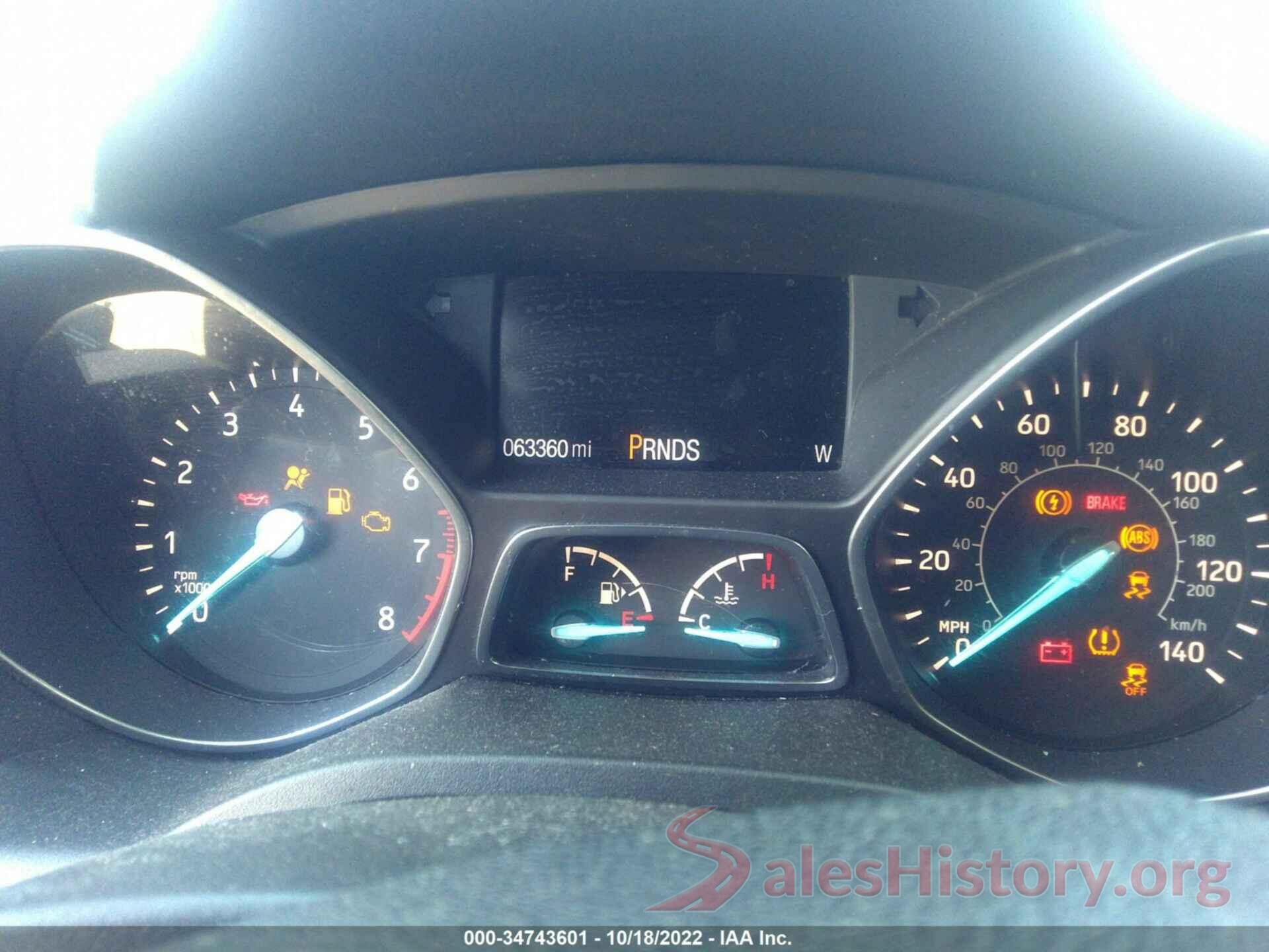 1FMCU0F78HUD33567 2017 FORD ESCAPE