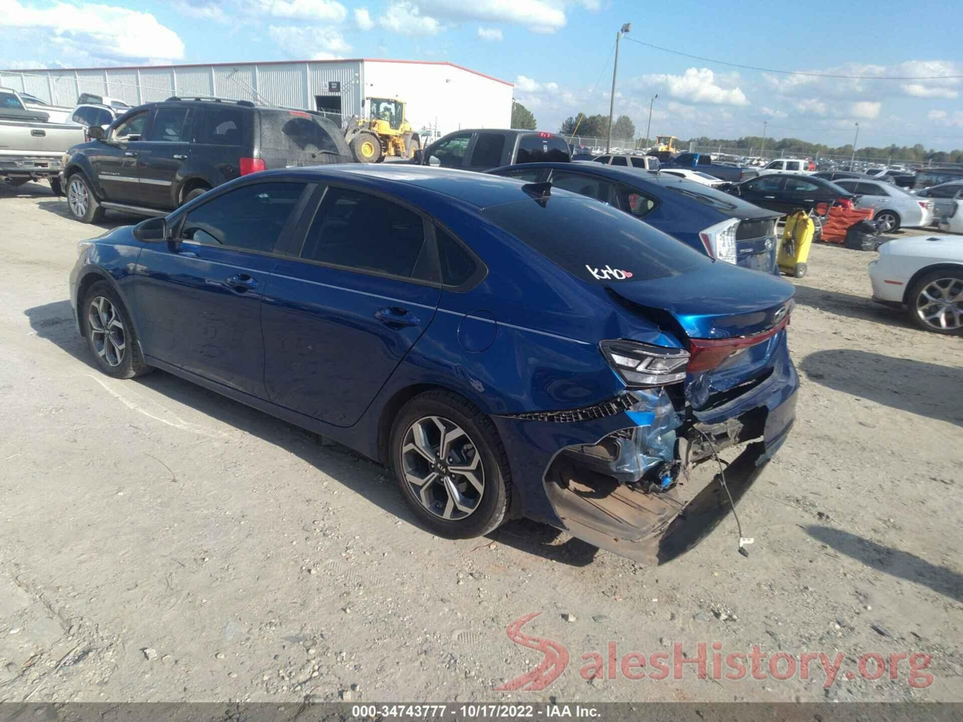 3KPF24AD8KE045534 2019 KIA FORTE