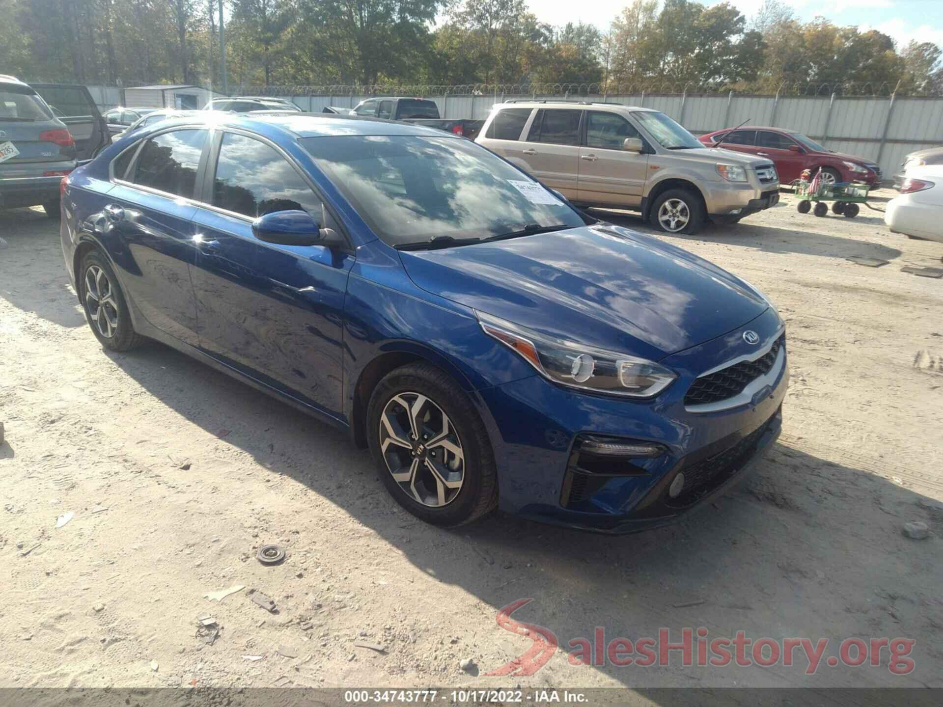 3KPF24AD8KE045534 2019 KIA FORTE