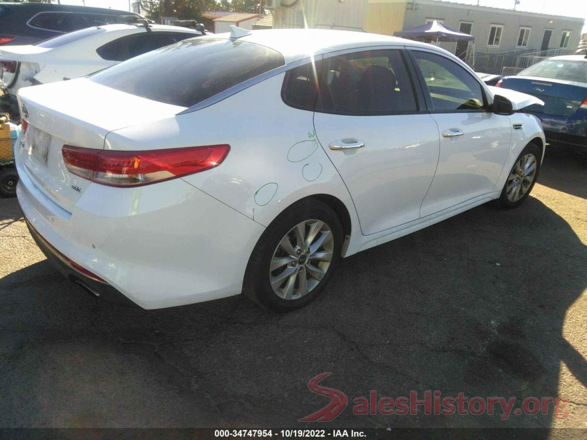 5XXGU4L36JG223854 2018 KIA OPTIMA