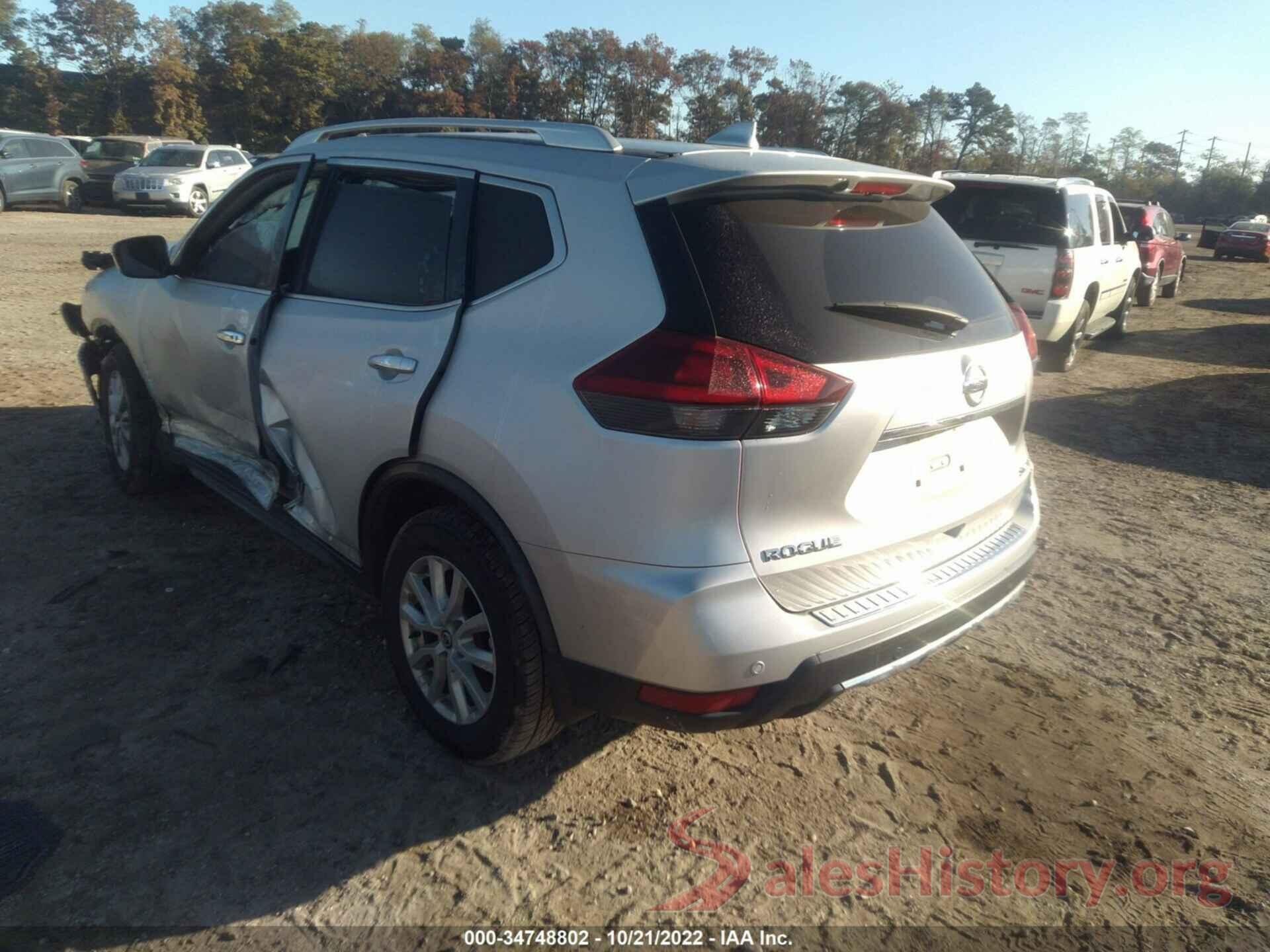 JN8AT2MV7KW378639 2019 NISSAN ROGUE