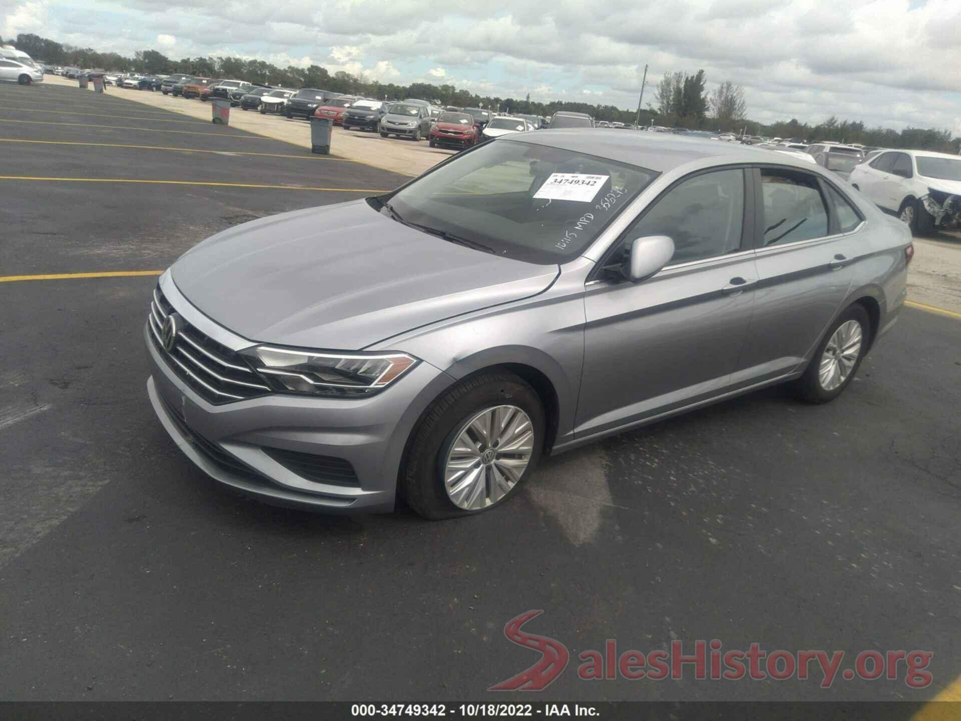 3VWC57BU3KM270814 2019 VOLKSWAGEN JETTA