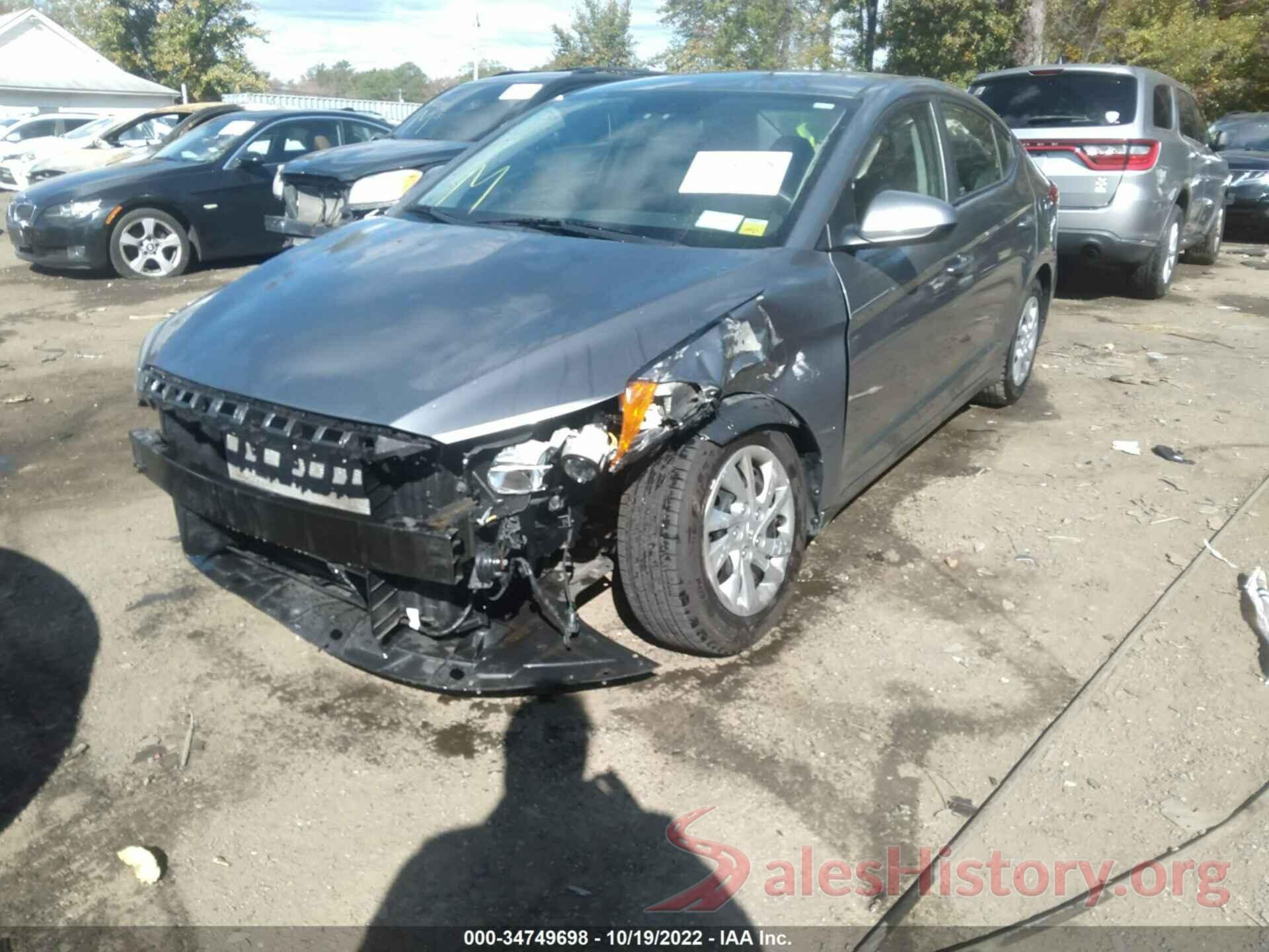 KMHD74LF9JU574736 2018 HYUNDAI ELANTRA