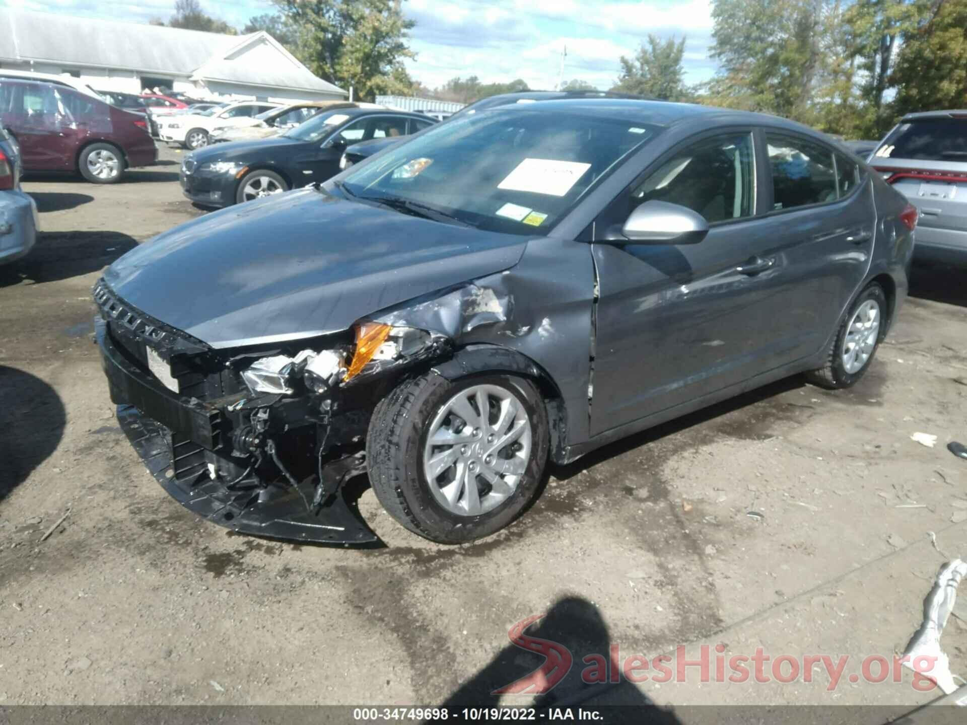 KMHD74LF9JU574736 2018 HYUNDAI ELANTRA