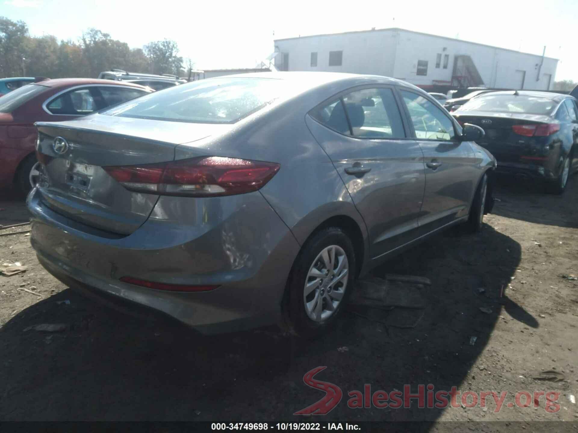 KMHD74LF9JU574736 2018 HYUNDAI ELANTRA