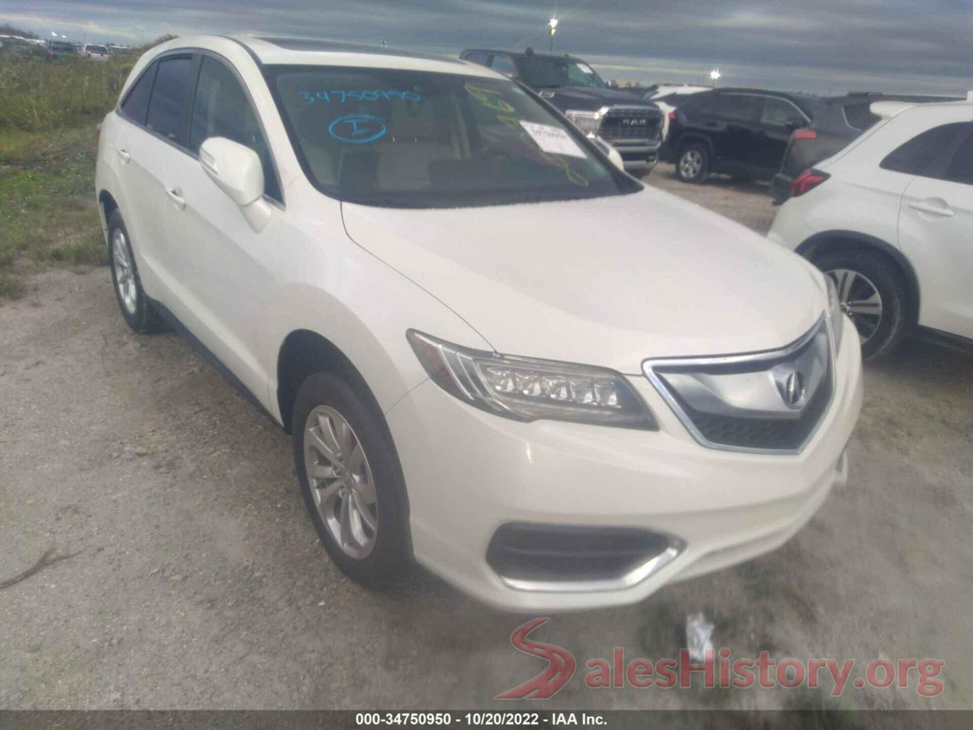 5J8TB3H50HL002769 2017 ACURA RDX