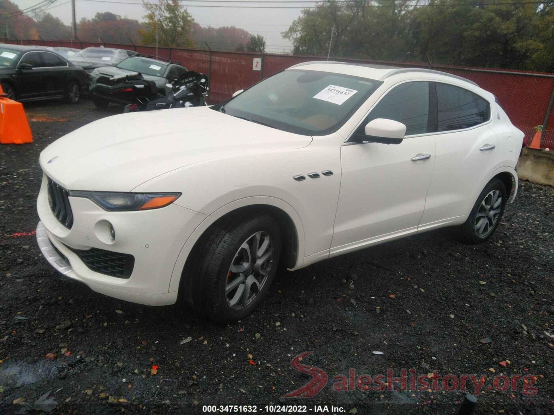 ZN661XUL7HX234481 2017 MASERATI LEVANTE