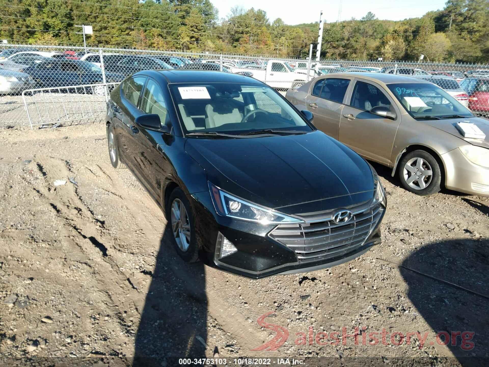 5NPD84LF3KH448594 2019 HYUNDAI ELANTRA